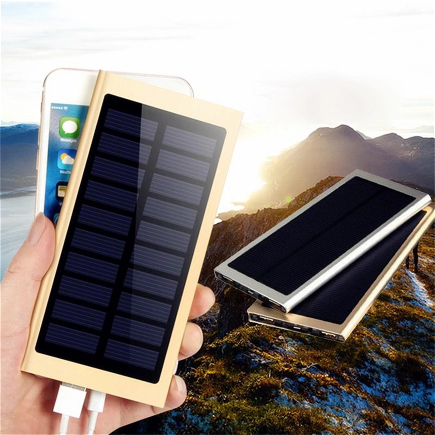 10000Mah Solar Charger 3