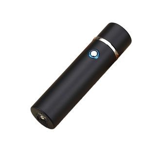 Cylinder Three Electric Arc Lighter With Flip Cap And USB Charging 7