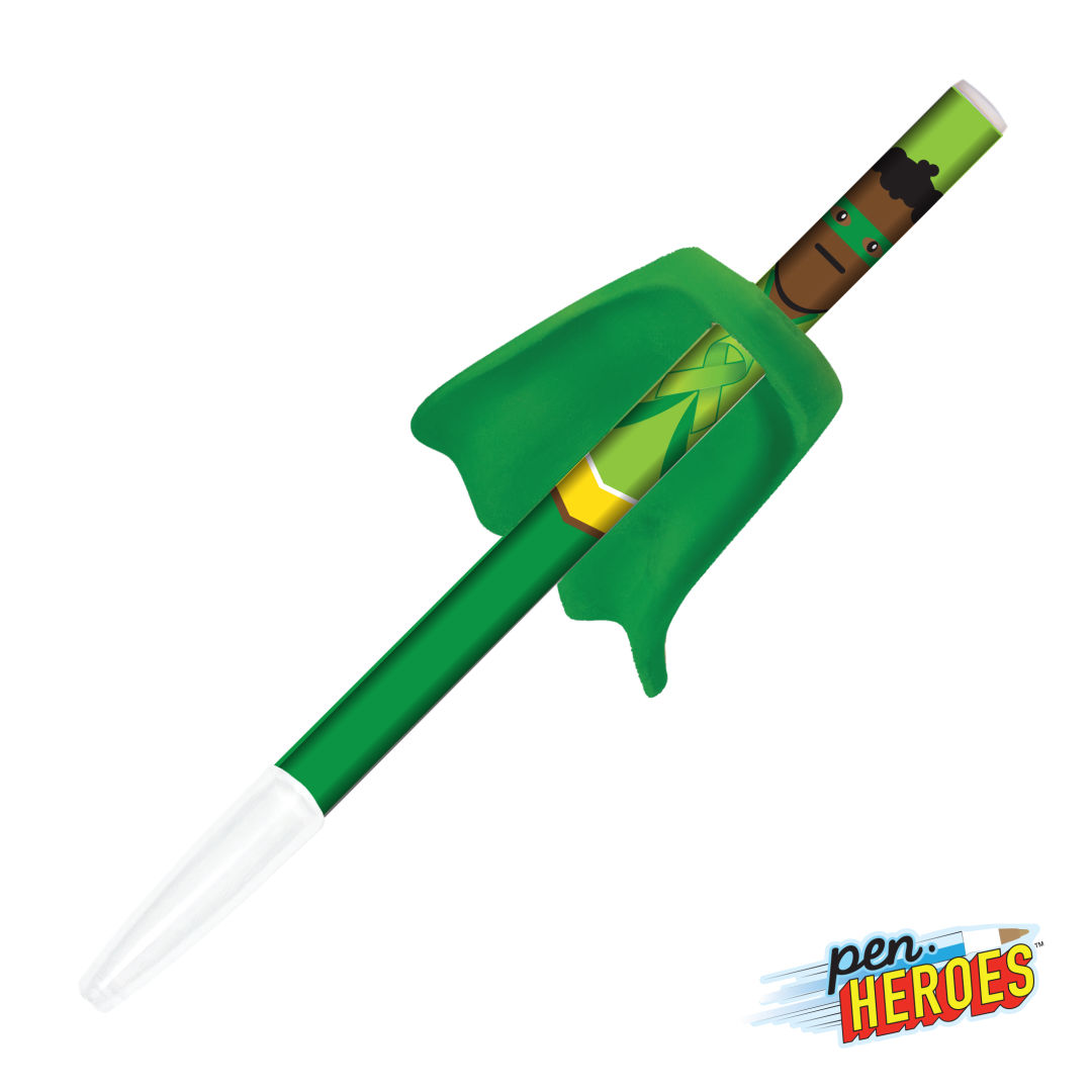 Pen Heroes™ Awareness Series Female w/Cape Pen 11