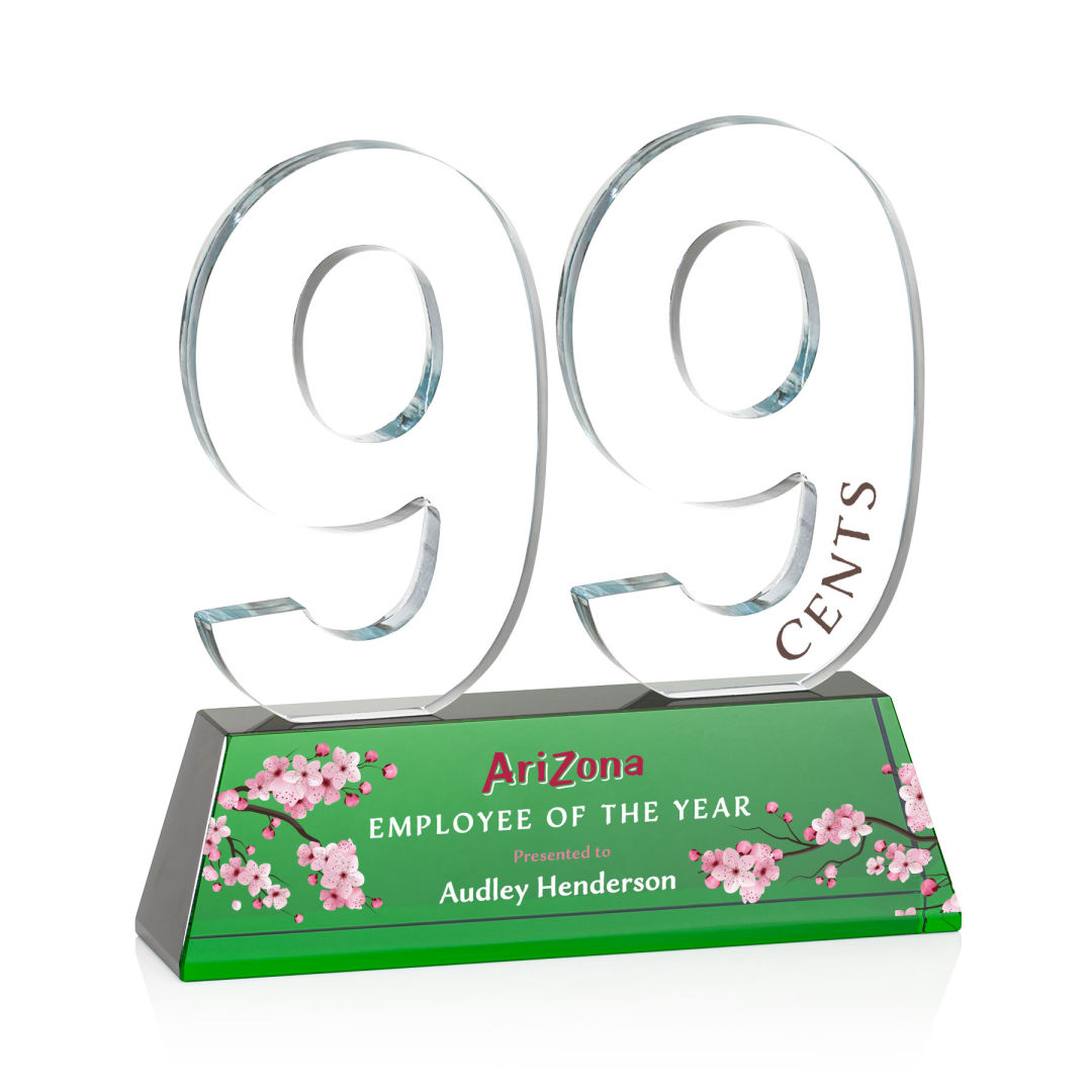 Milestone Optical VividPrint™ Award - Green 16