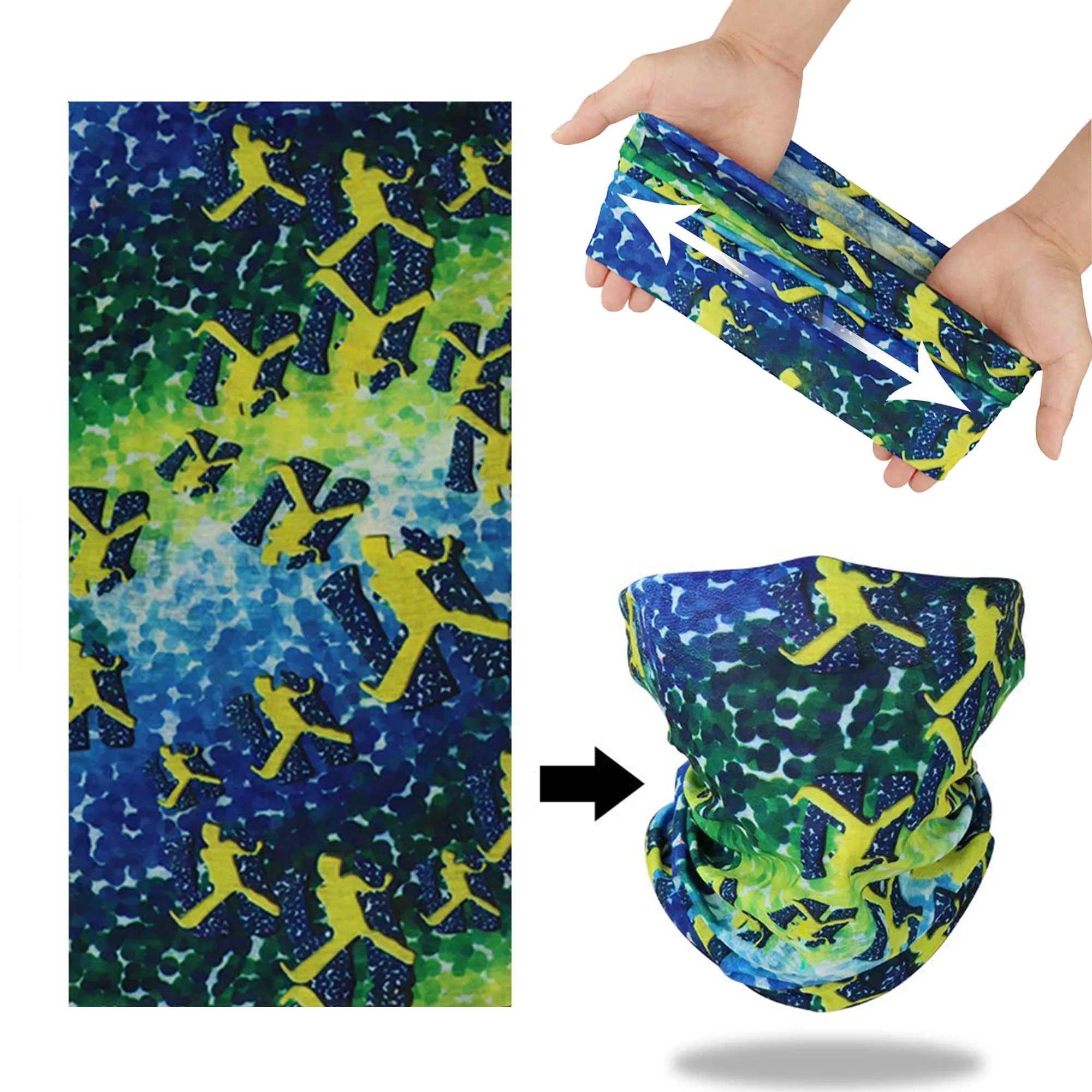 Multifunctional Magic Scarf MOQ 100PCS 2