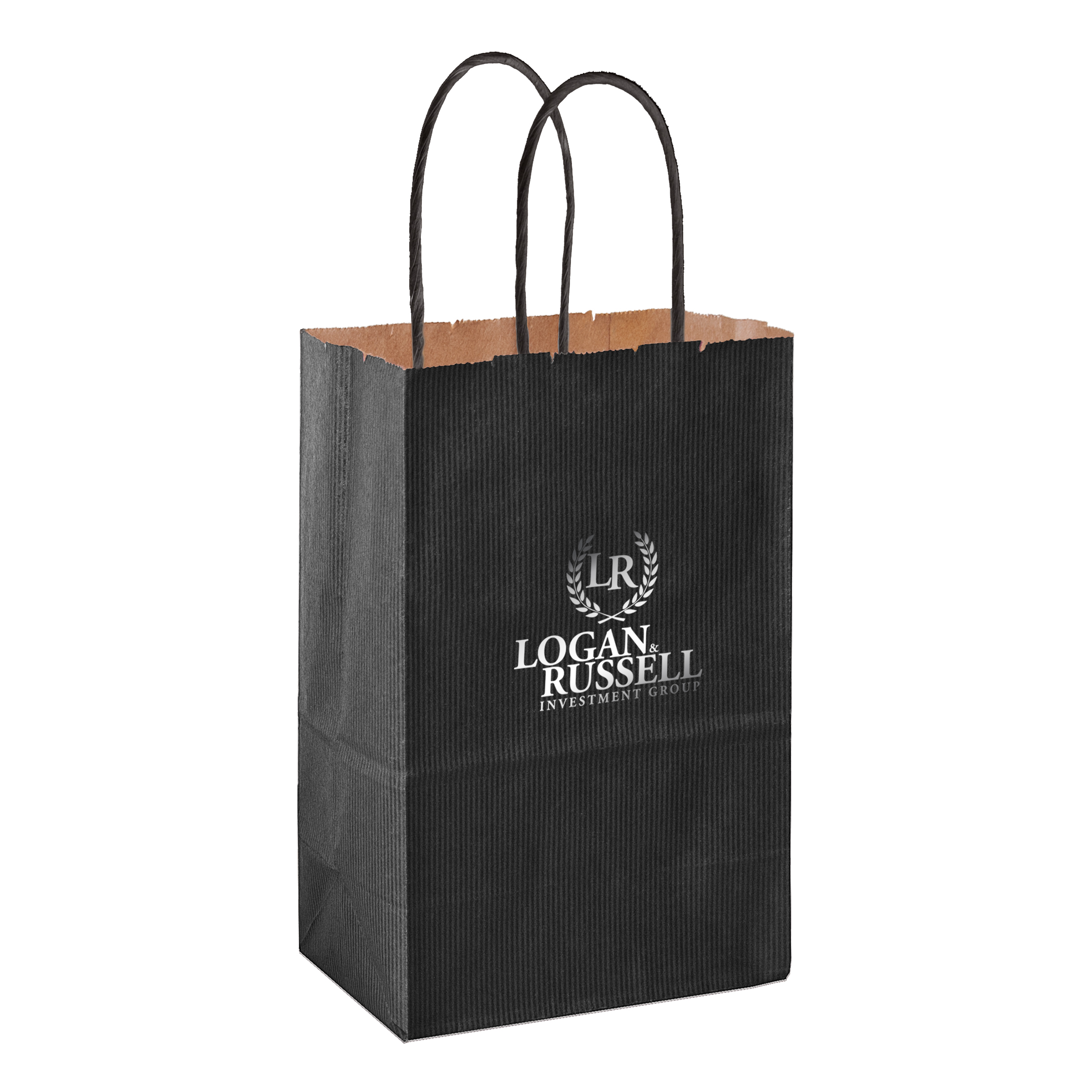 Matte Color Paper Shopper with Twisted Paper Handles 18