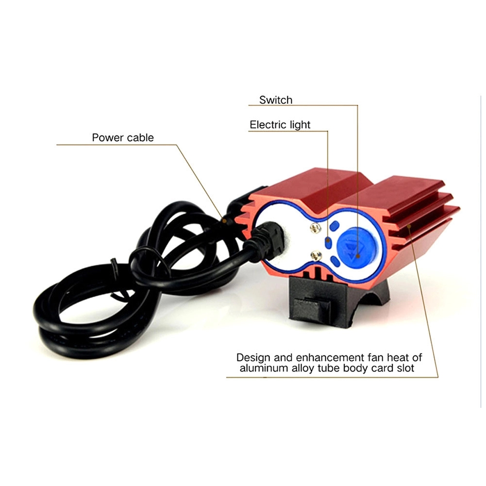 2000 Lumens Owl Type Bicycle Light 7
