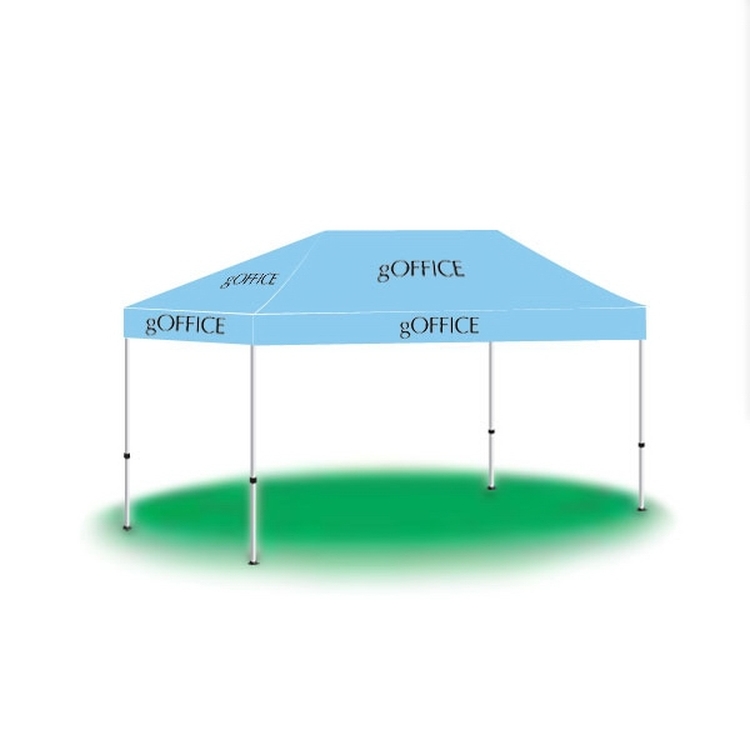 10' x 15' Custom Made Printed Logo Tent-1 Color 4