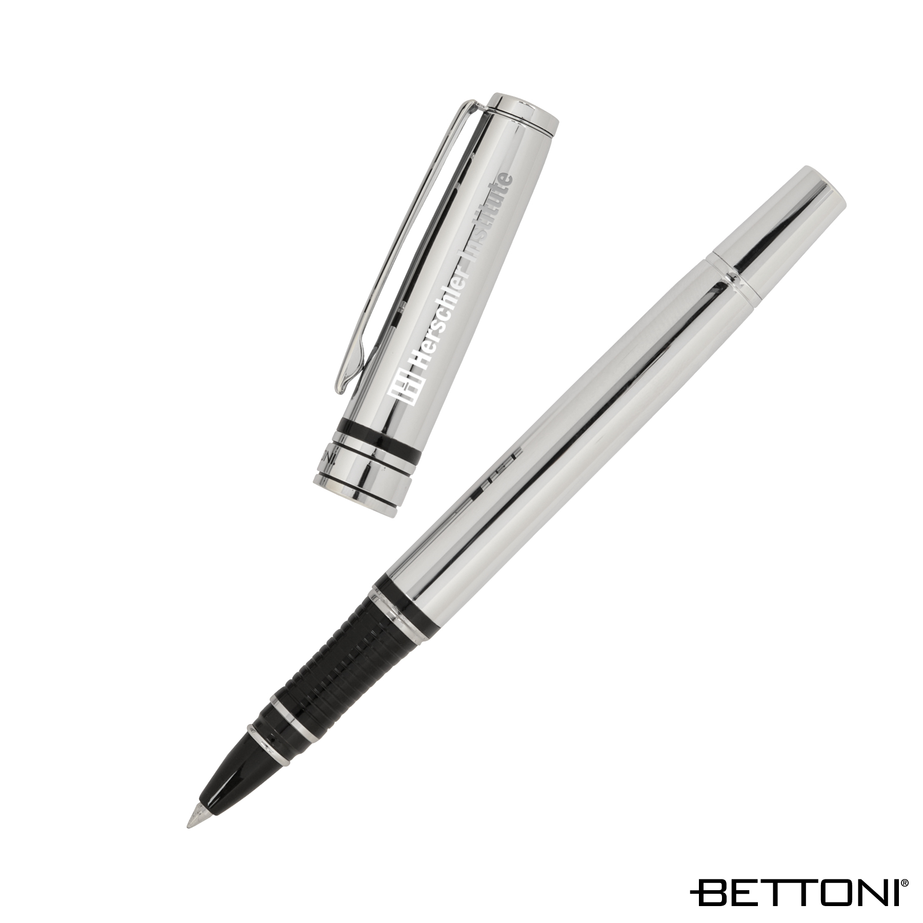 Bettoni® Avellino Recycled Brass Cap-Off  Rollerball Pen 8