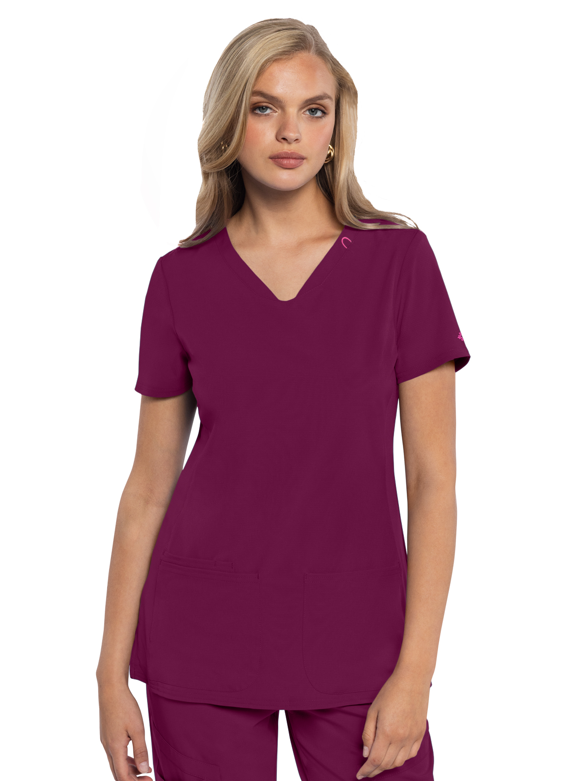 Med Couture - MC AMP - Women's 3-Pocket V-Neck Top 41
