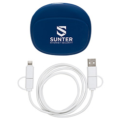 Stow 'N Go 4-in-1 60W PD 39" Data & Fast Charging Cable with Silicone Pouch 10