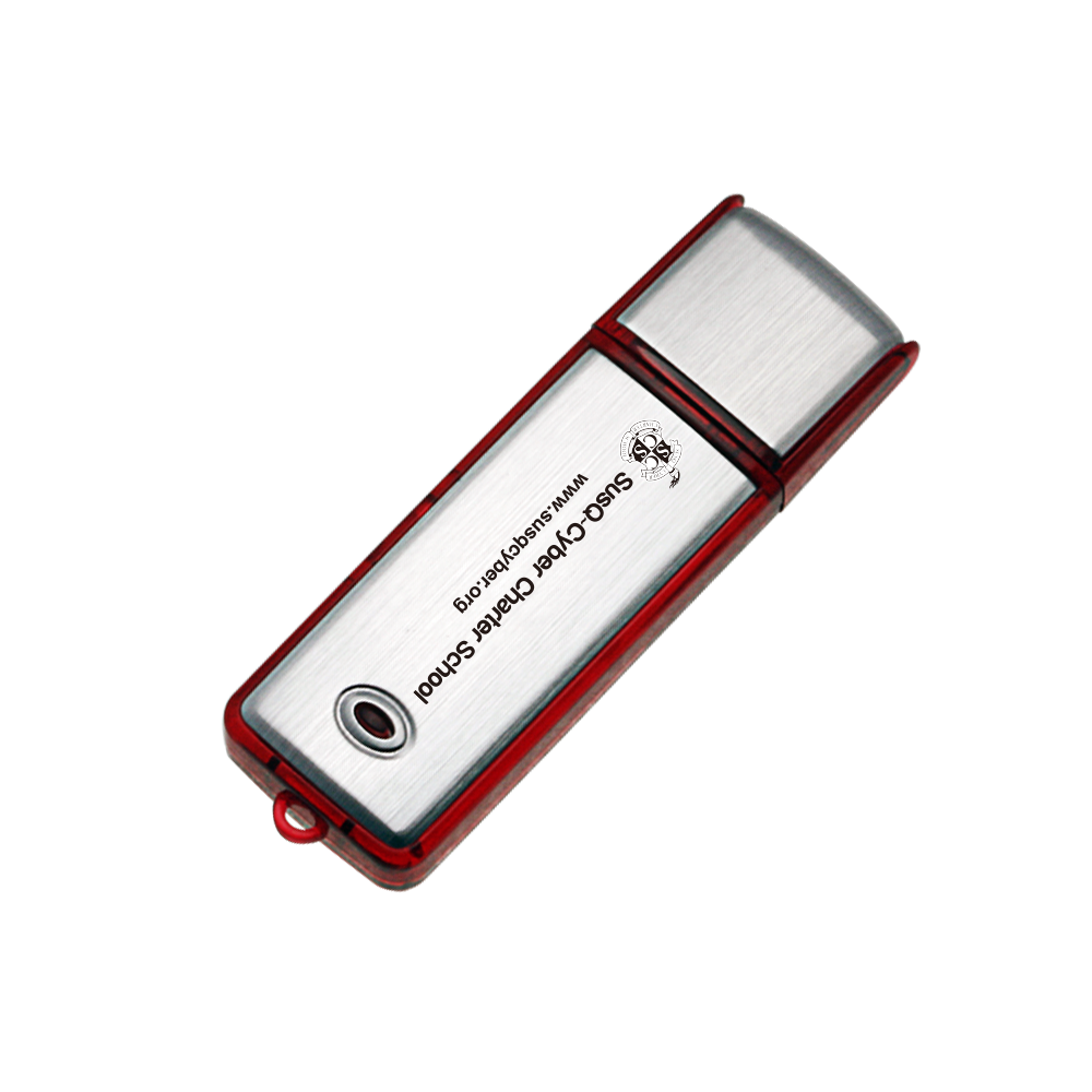 Maytown Translucent Rectangle Showcase USB 6