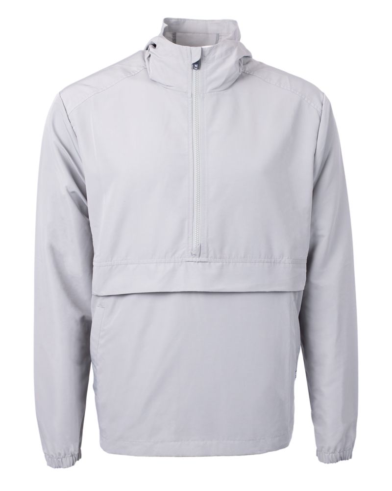 Cutter & Buck Charter Recycled Packable Mens Half Zip Anorak Jacket 62