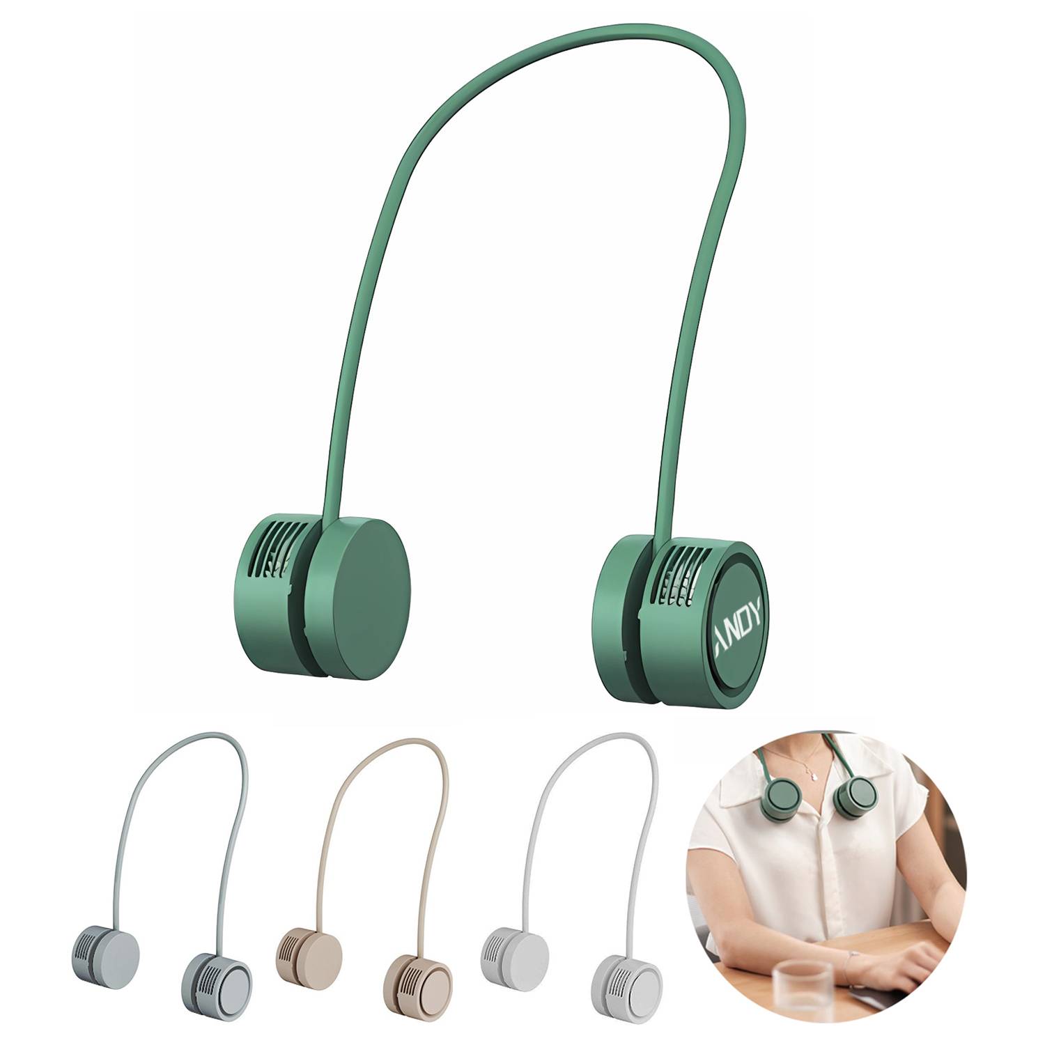 Leafless fan w/ neck hanging 6