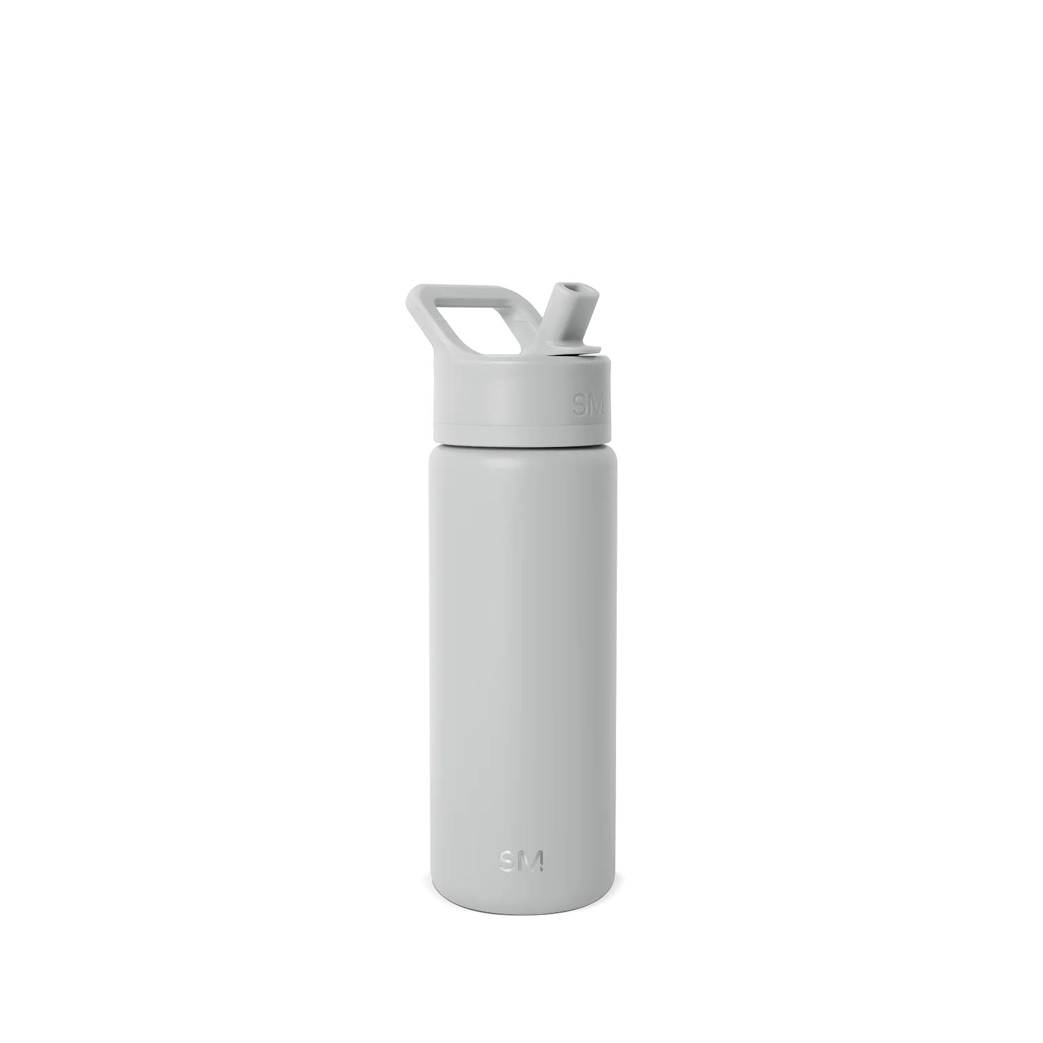 18 oz Simple Modern® Stainless Steel Double-Walled Insulated Summit Water Bottle with Straw Lid 8
