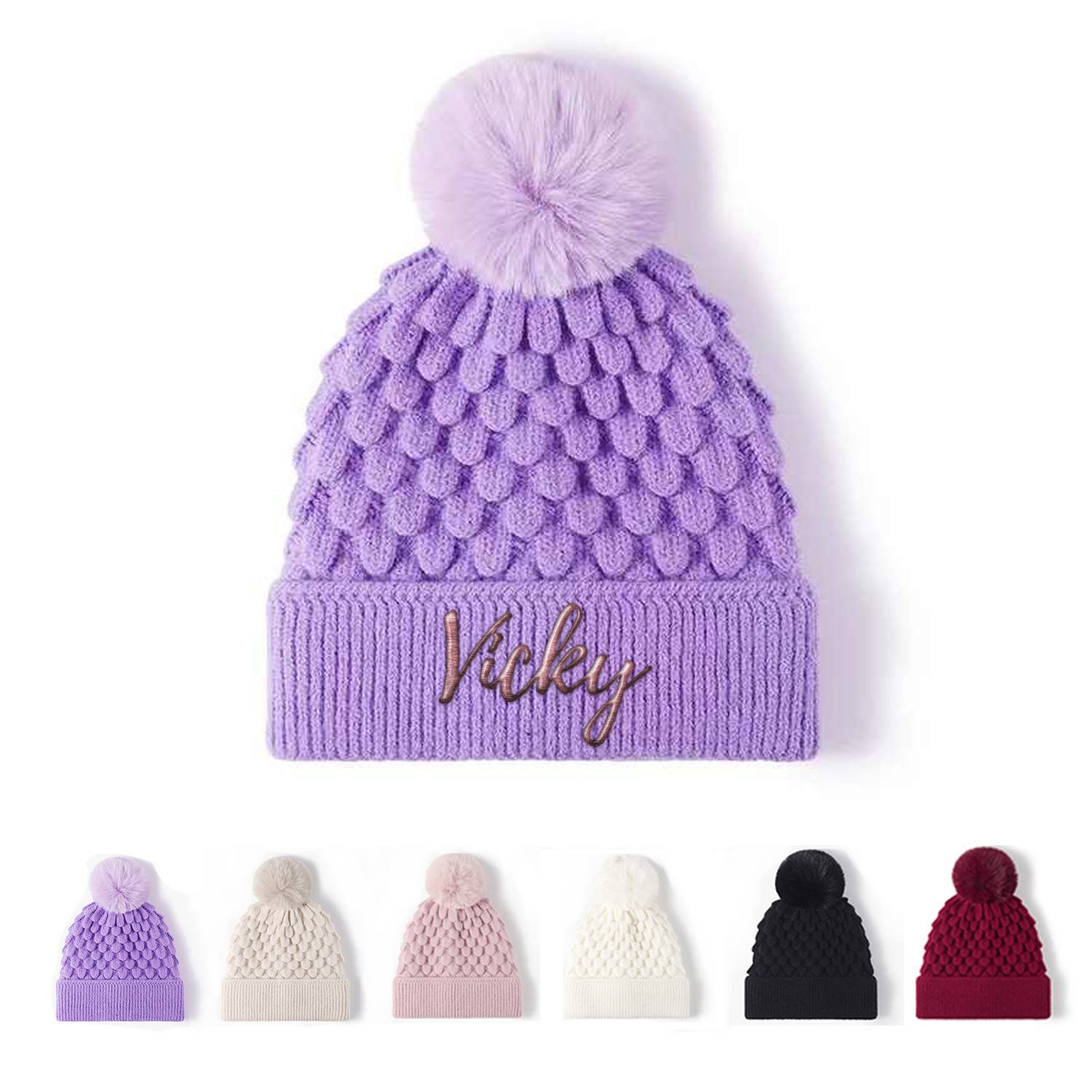 Winter Warm Knit Hat 1