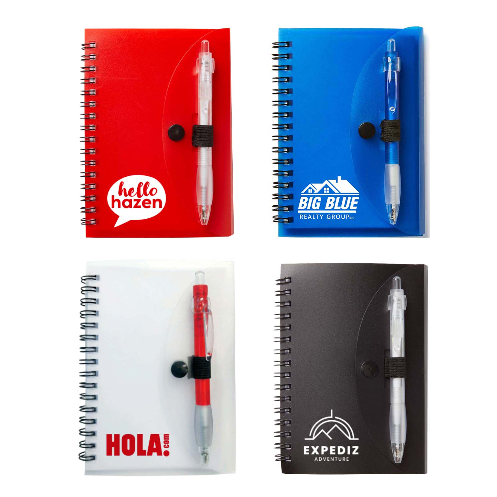 Spiral Notebook & Cardinal Pen