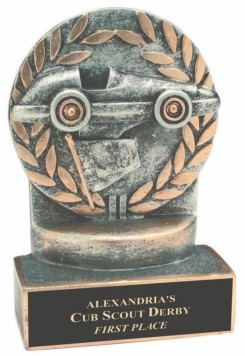 Pinewood Derby Wreath Award 2