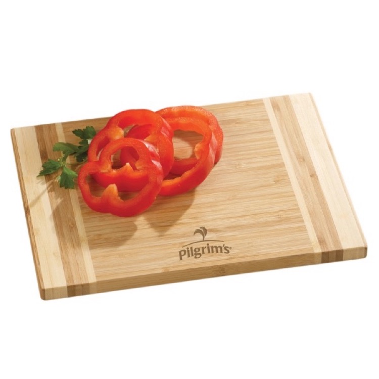 BistroTek Designer Premium Bamboo Cutting Board