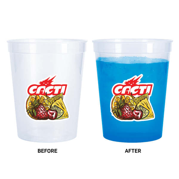 16 oz Color Changing Stadium Cup 38