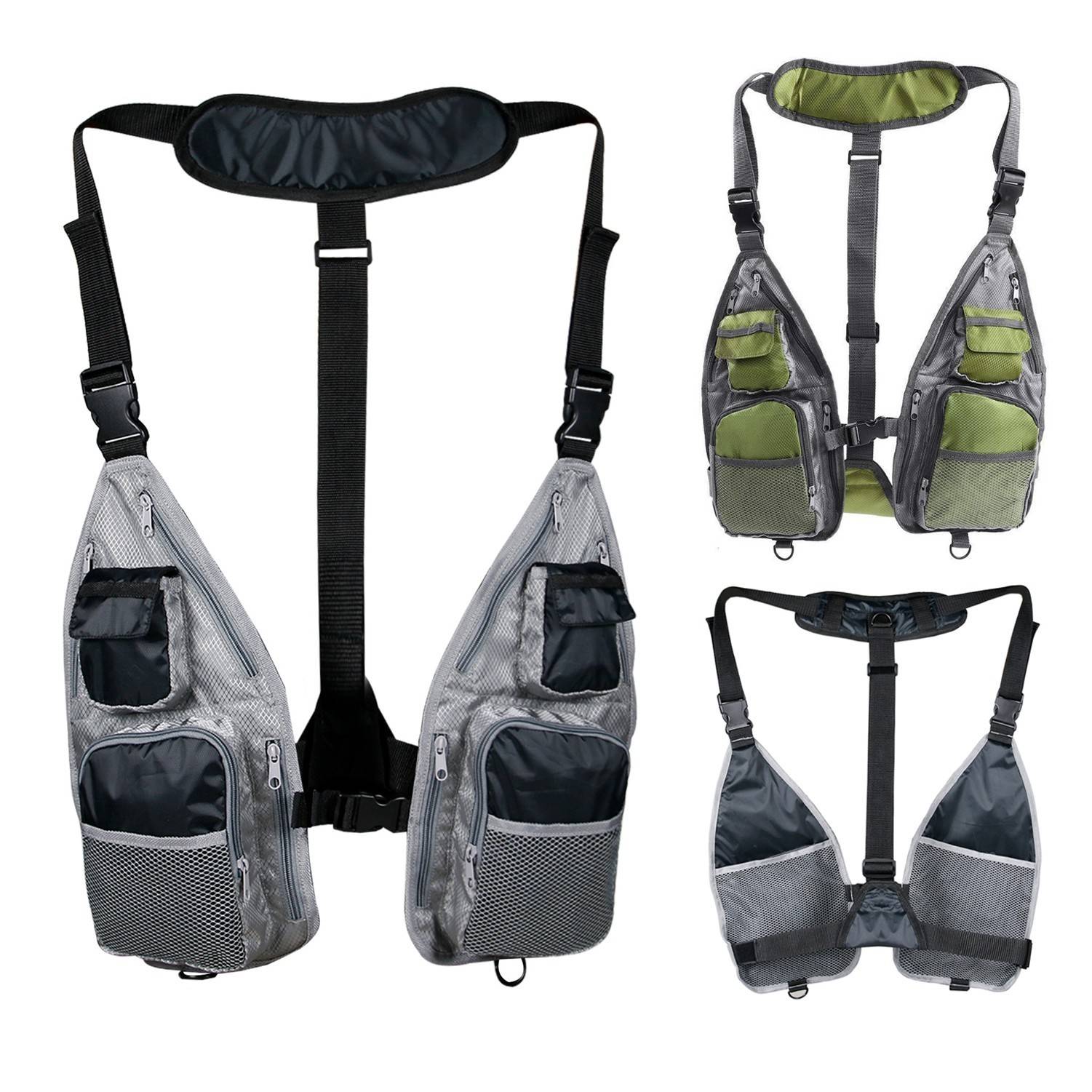 Fishing Vest Multi Pockets Backpack 2