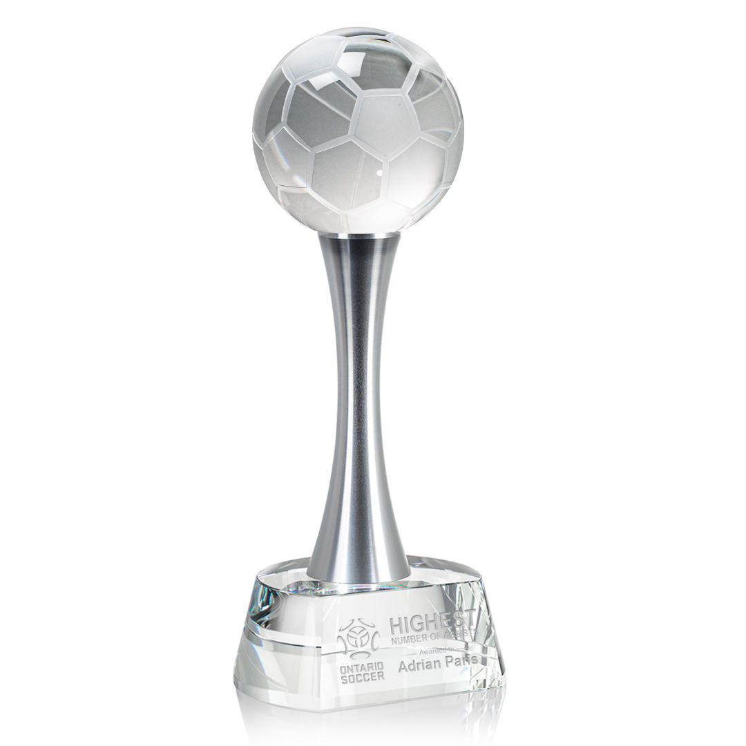 Soccer Ball Award on Willshire Base 7