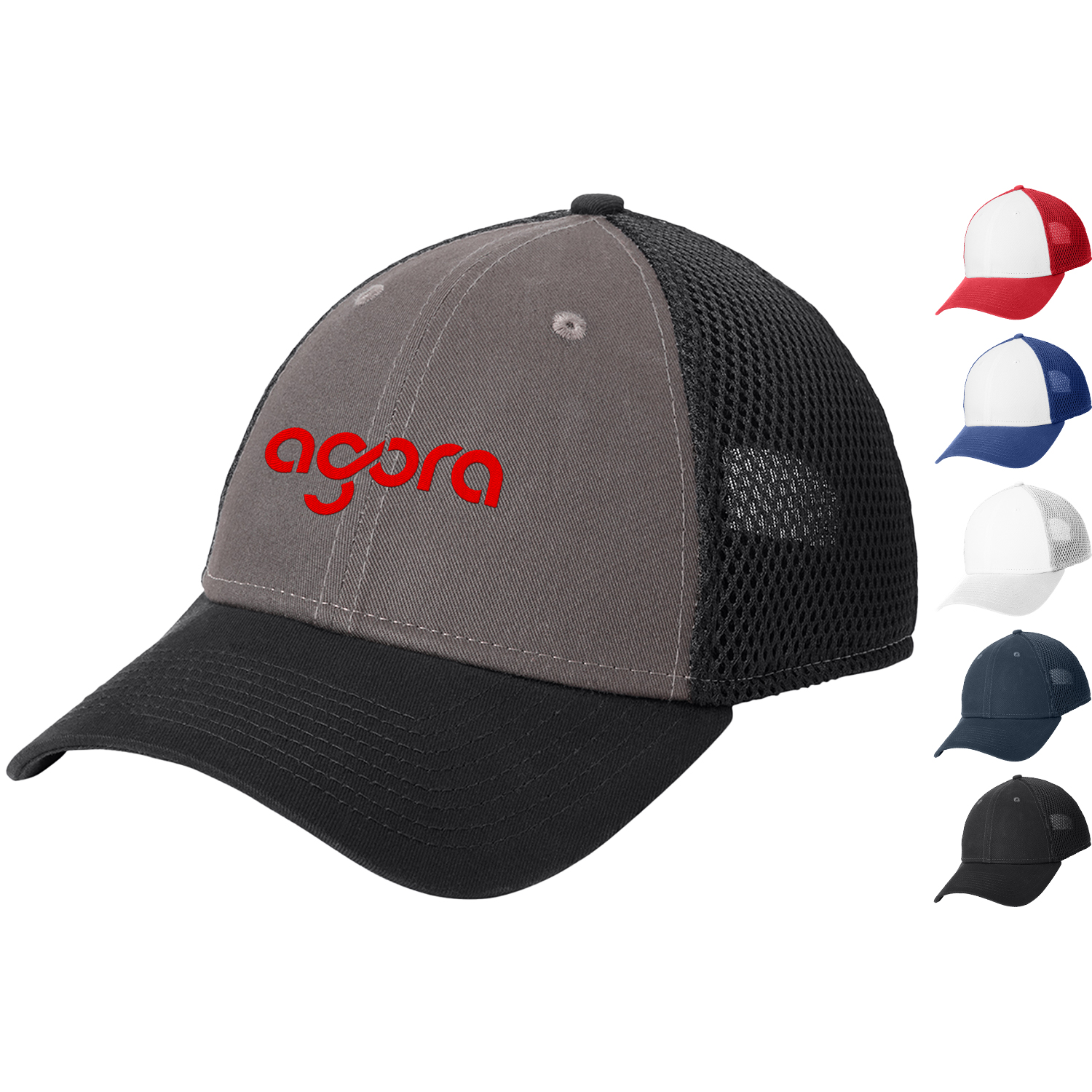 New Era® Snapback Contrast Front Mesh Cap 2