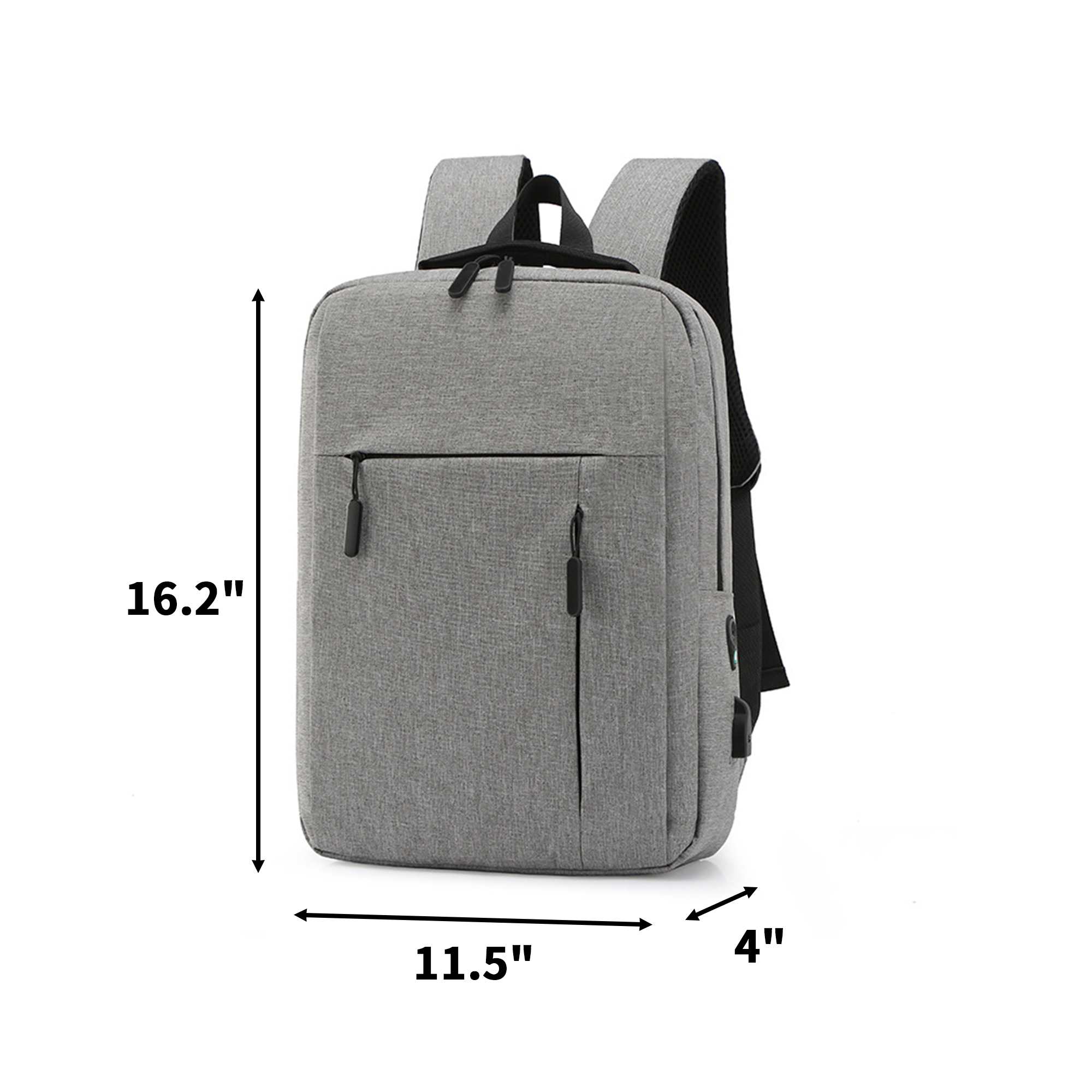Nylon Large Capacity Universal Serial Bus Charging Waterproof School Bag 5