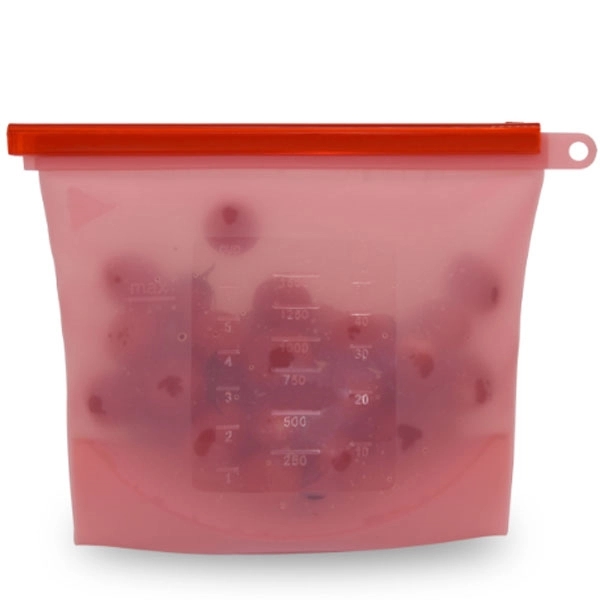 Reusable Silicone Food Storage Bag - 1500ML 2