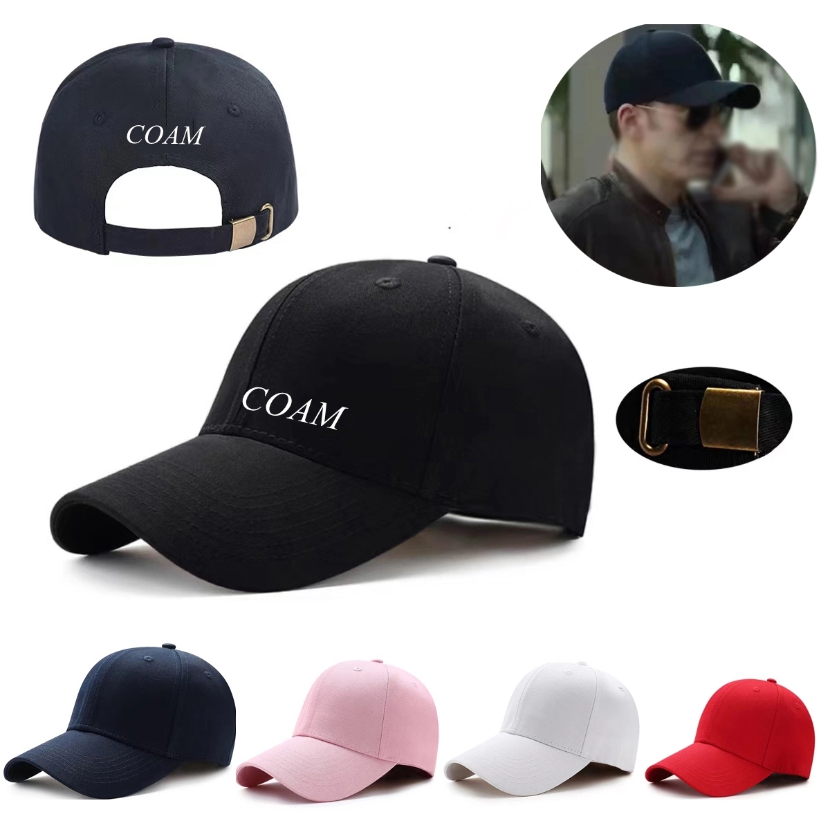 Adjustabe Baseball Cap 2