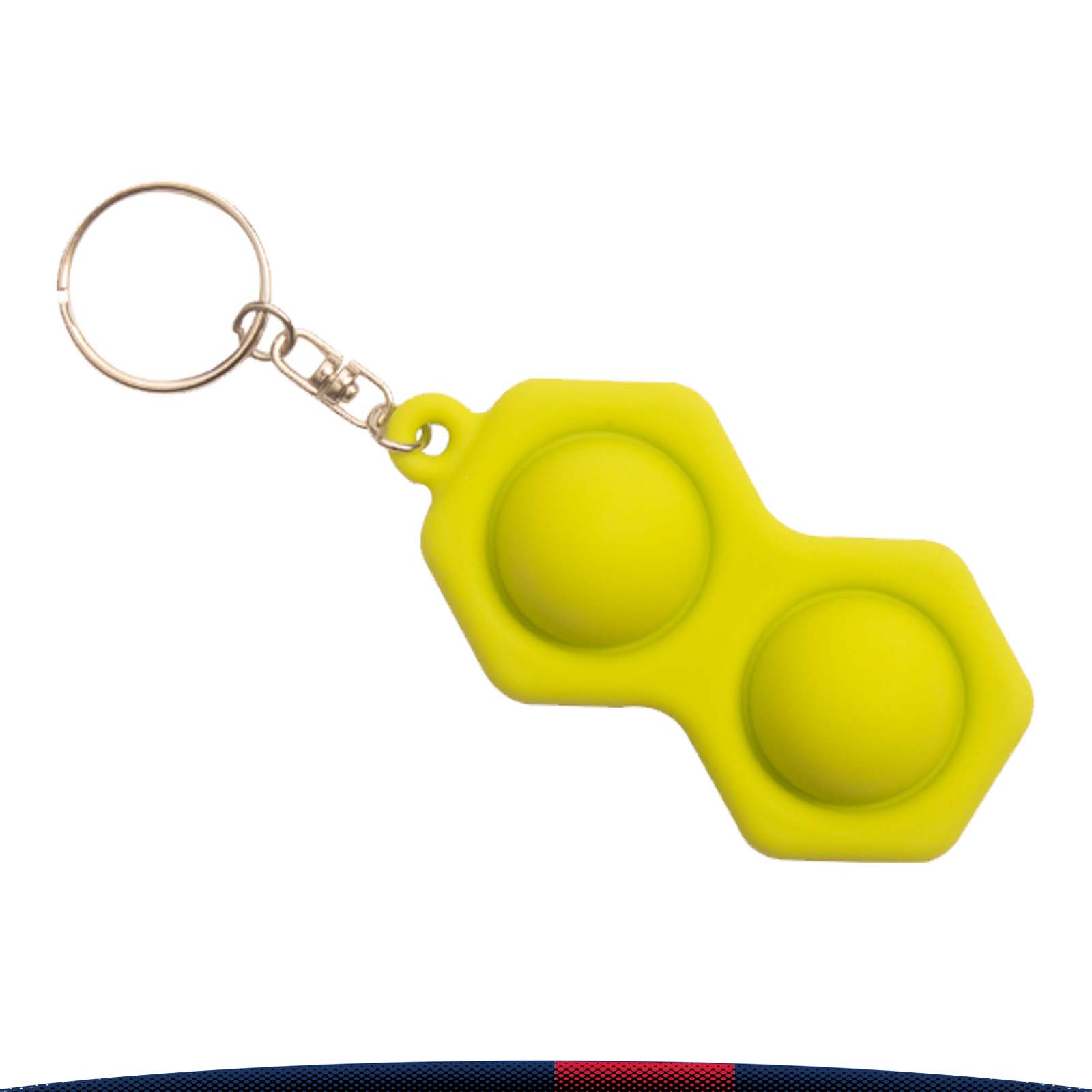 Panic Push Pop Bubble Keychain 3