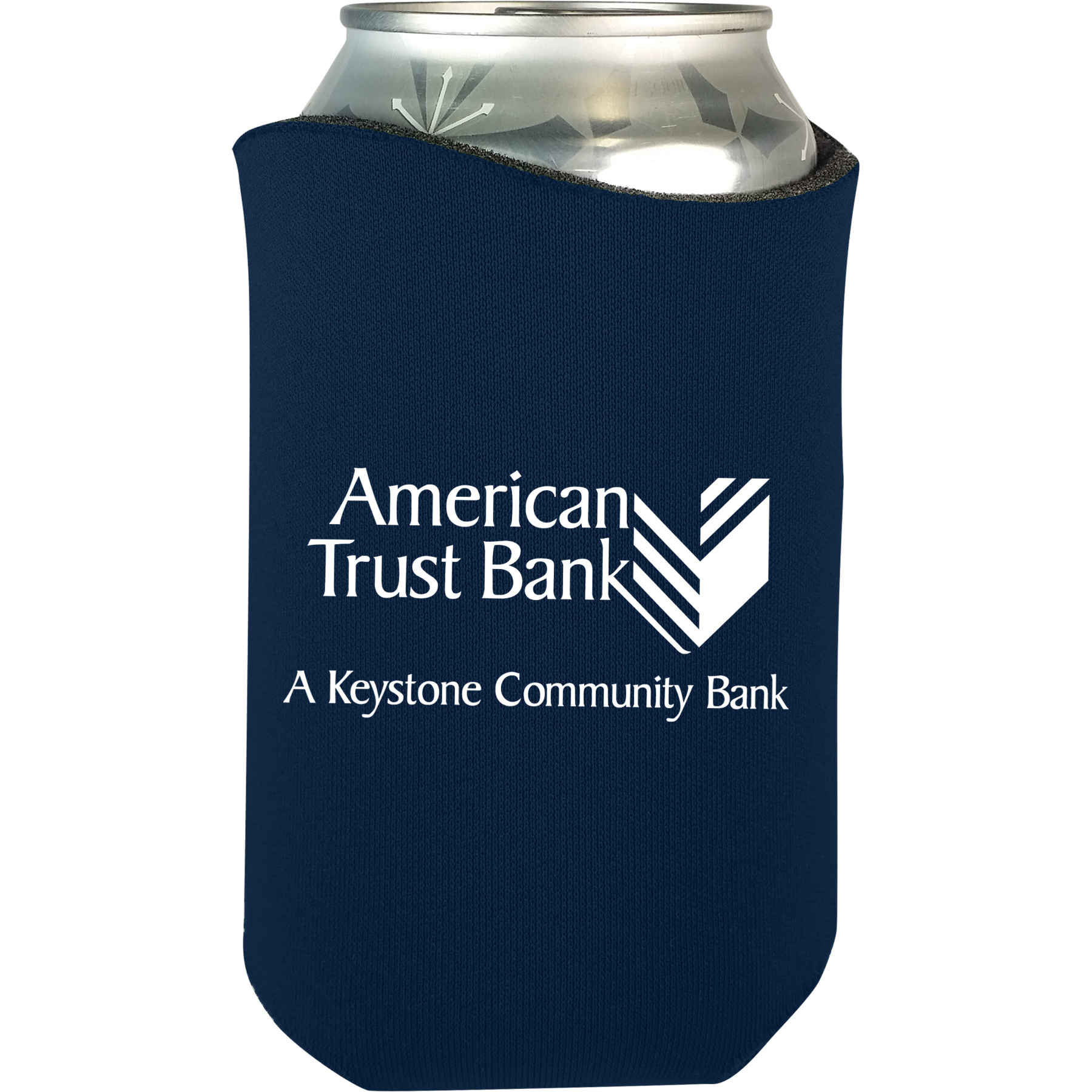 Curve Scuba can cooler, custom koozie with logo imprint 25