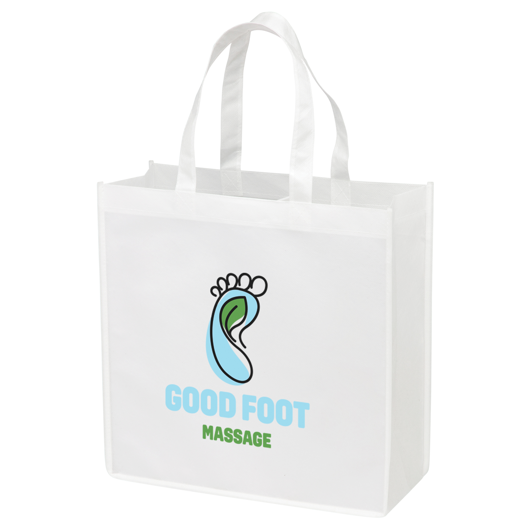 Non-woven "Polylactic Acid Fiber" Plant Based Tote Bag 2