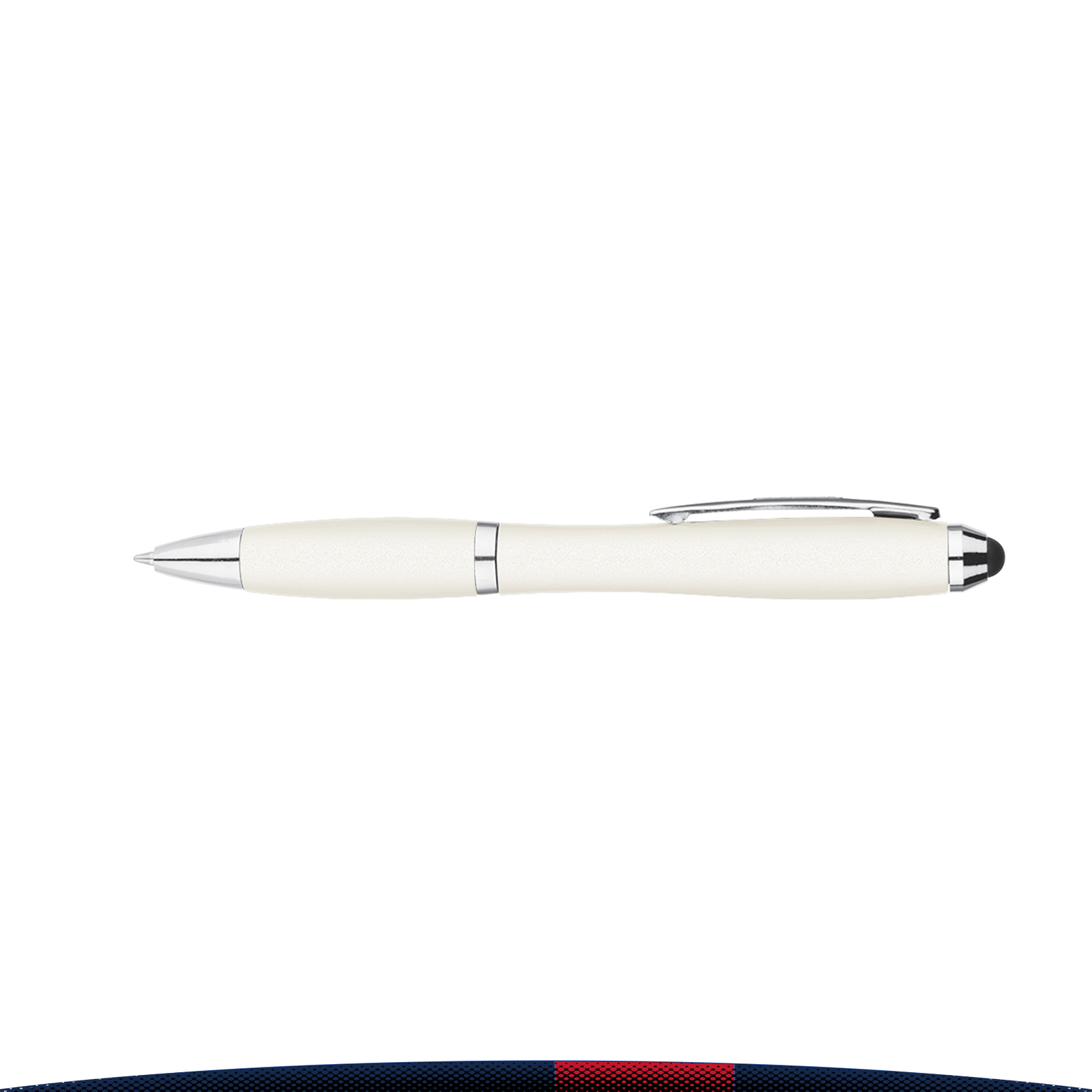 Auguste Metallic Curvaceous Ballpoint Stylus Pen 8
