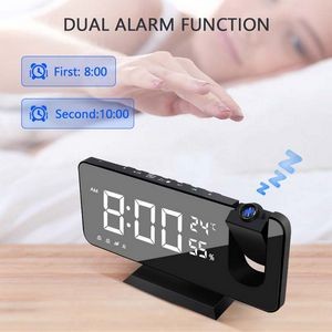 Projection Digital Alarm Clock For Bedroom 7