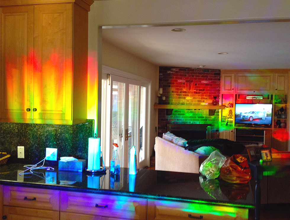 Window Decals - Custom Printed - Suncatcher Rainbow Window Stickers 12