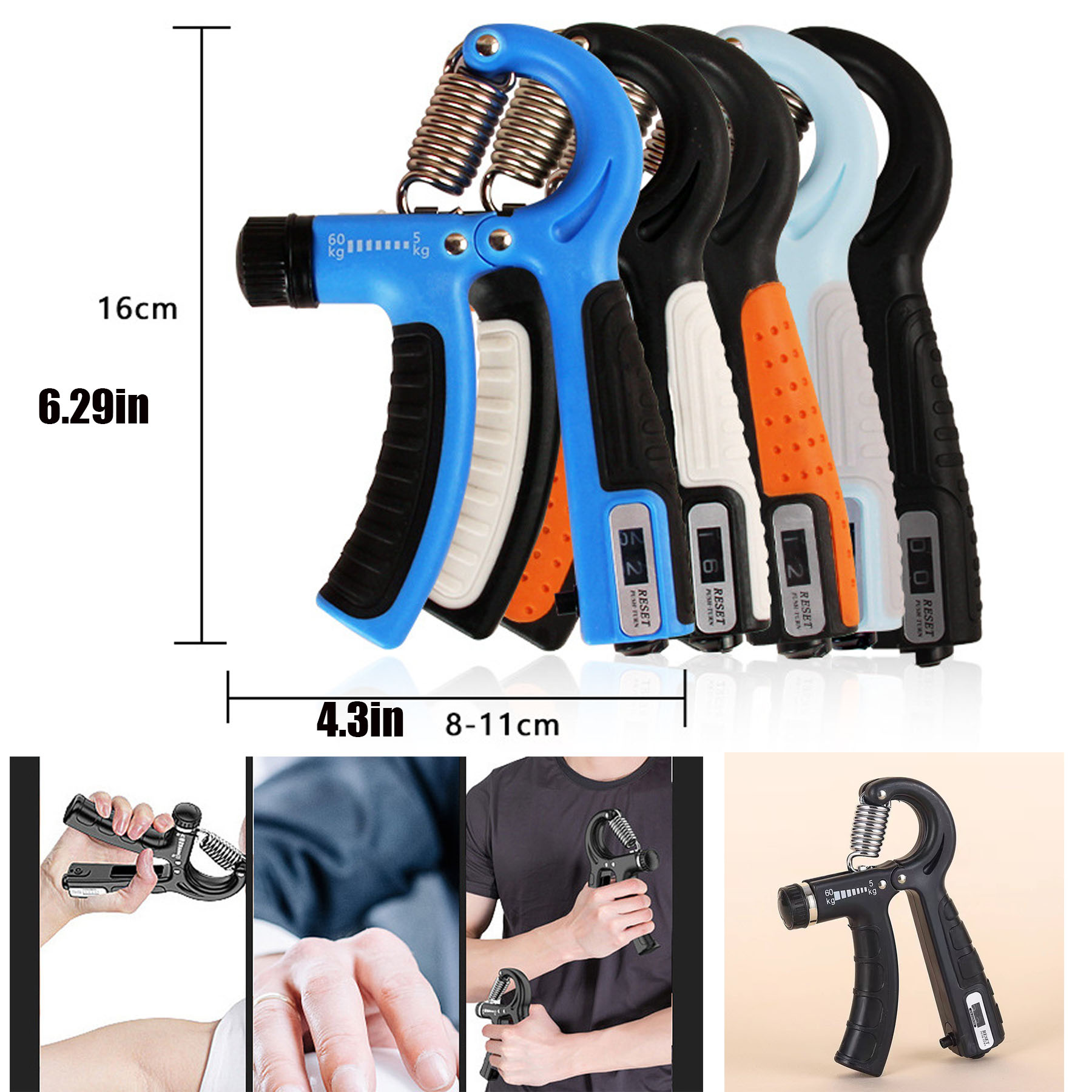Grip Strength Device Hand Trainer 3