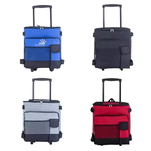 Wheels Rolling Picnic Cooler Bag