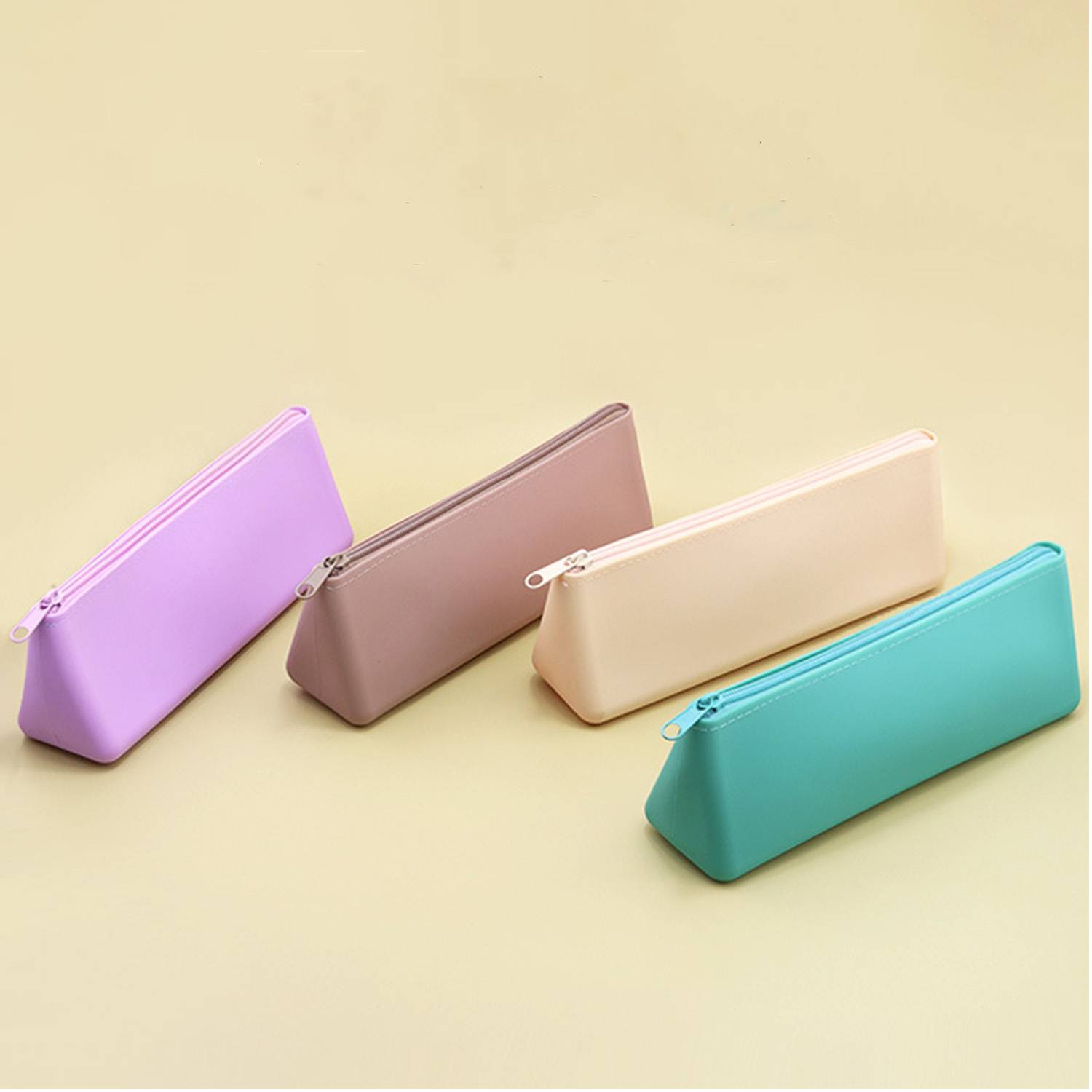 Waterproof Durable Silicone Pencil Case pouch for Student 6