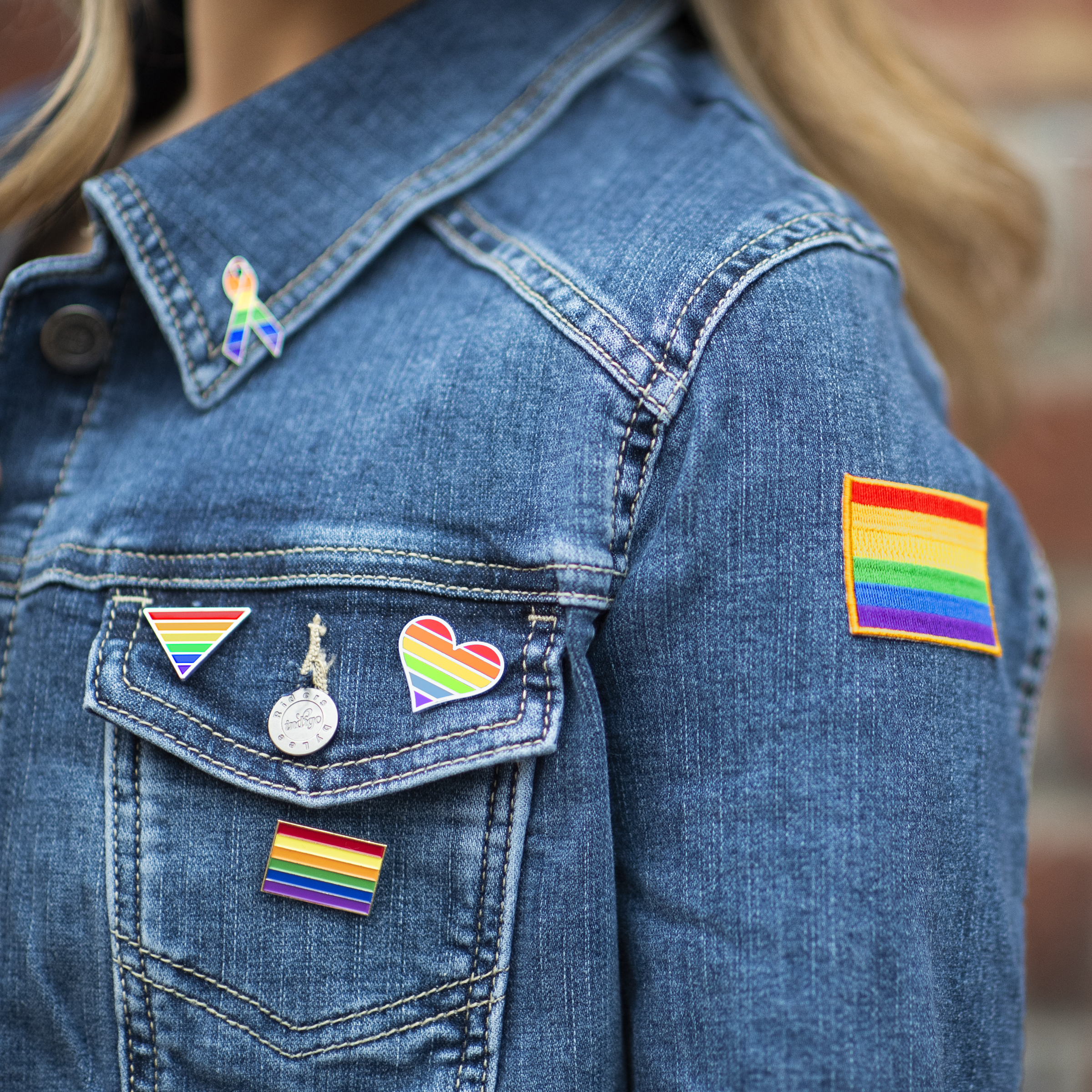 Rainbow Flag Pride Lapel Pin 3