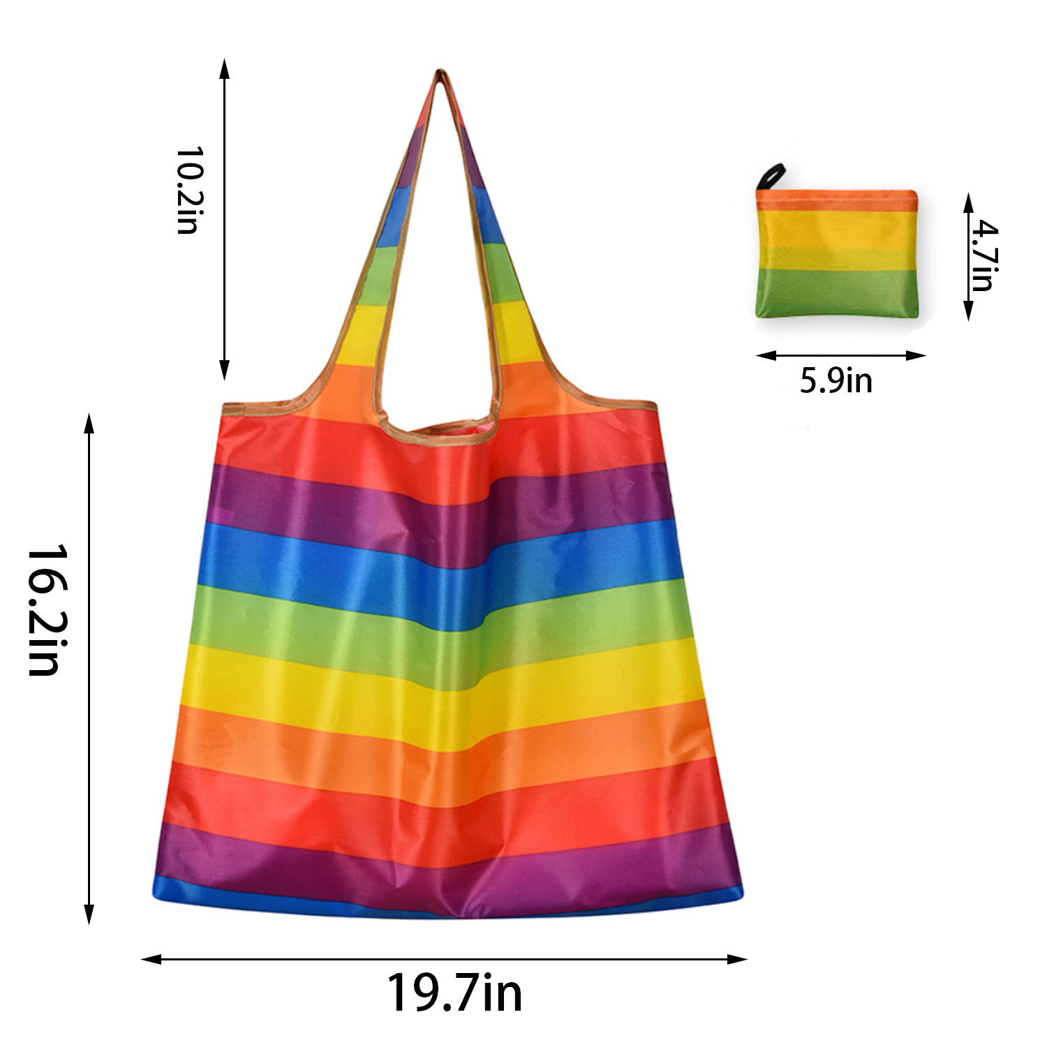 Rainbow Tote Bag 2