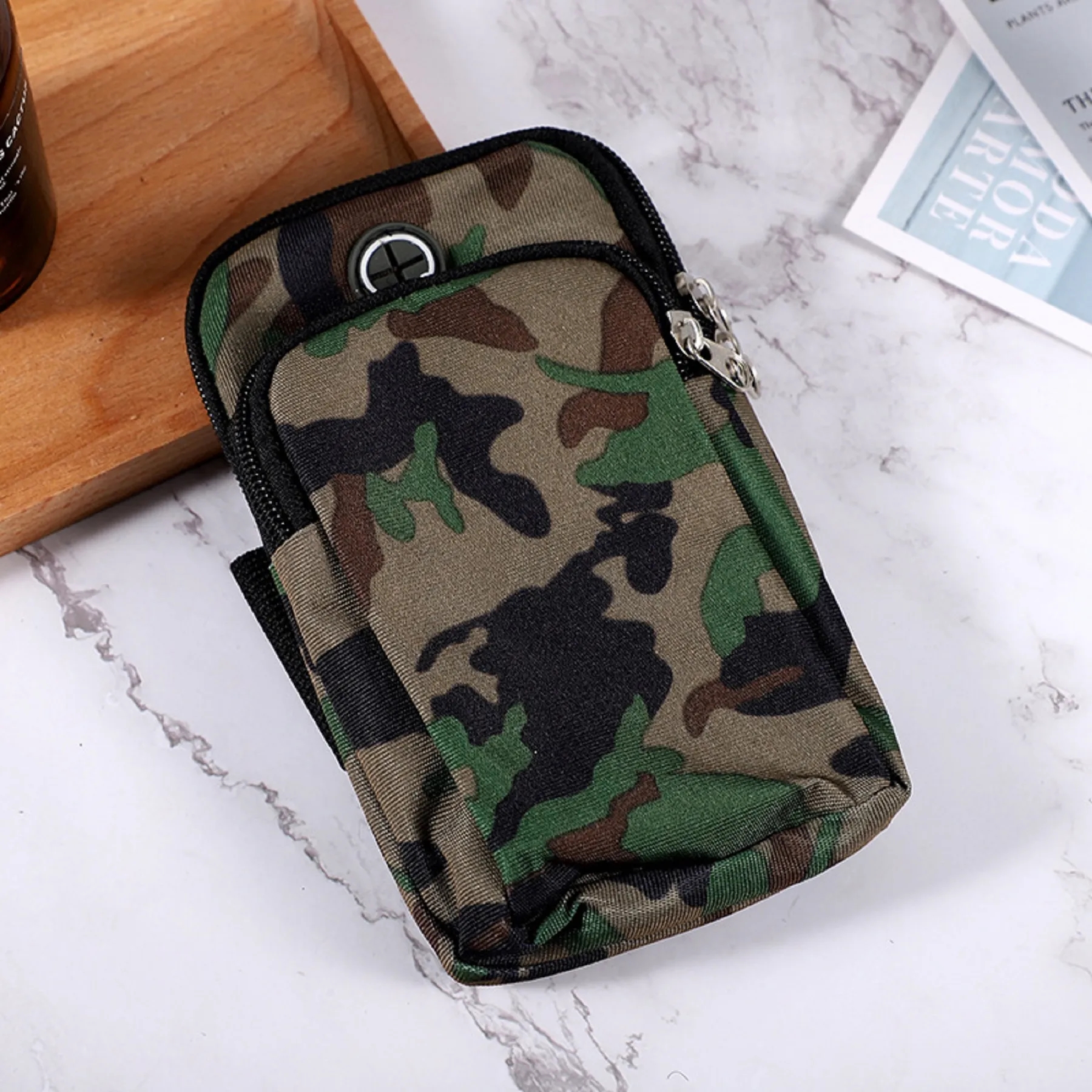 6" Camouflage Waterproof Phone Arm bag 4
