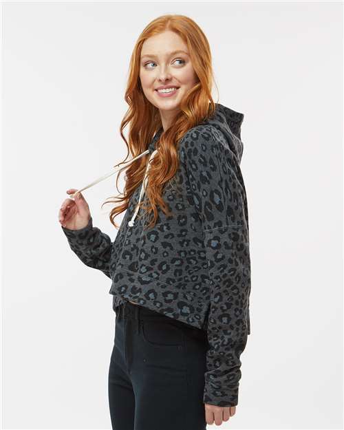 Women's Crop Hooded Sweatshirt - 8853 11