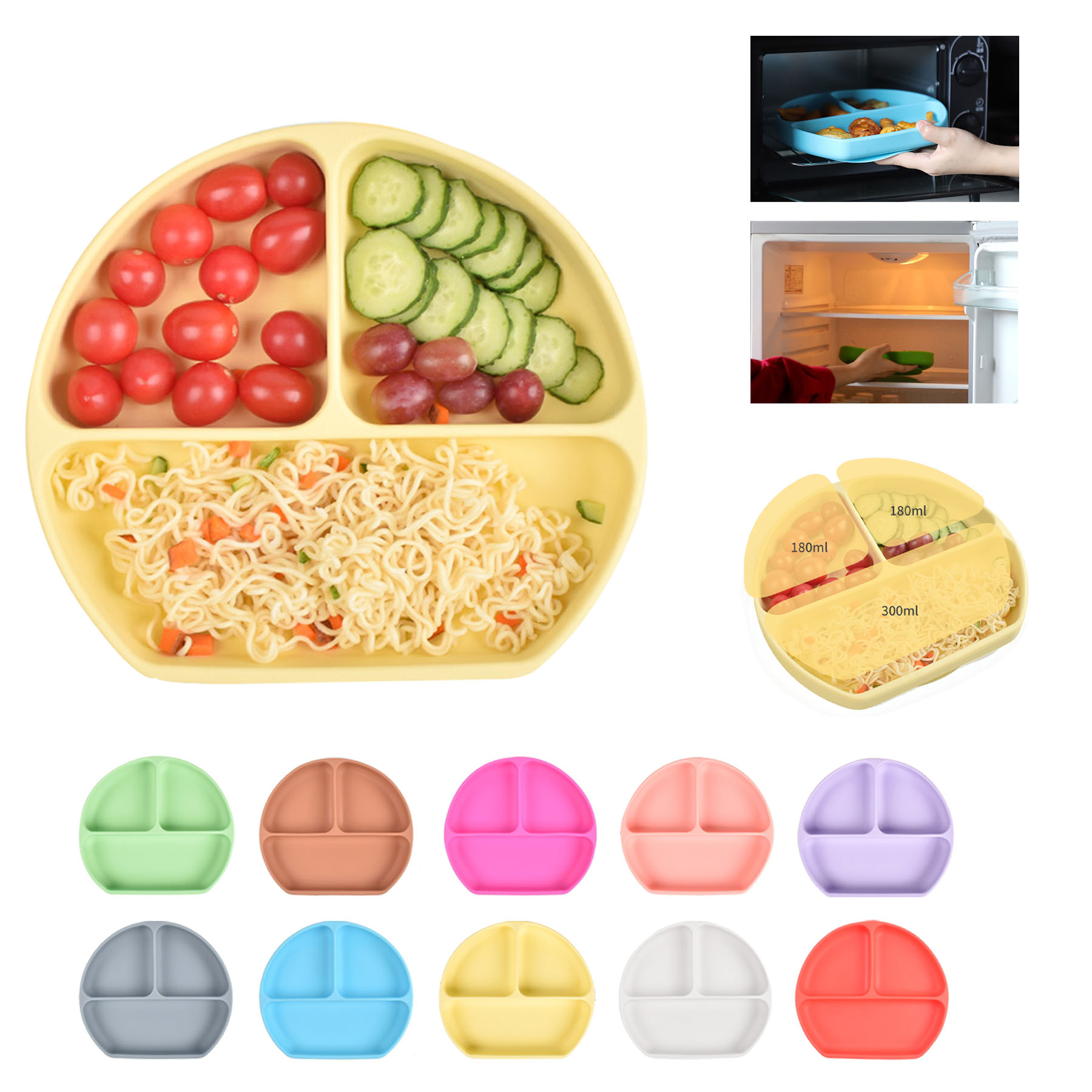Baby Silicone Plate 2
