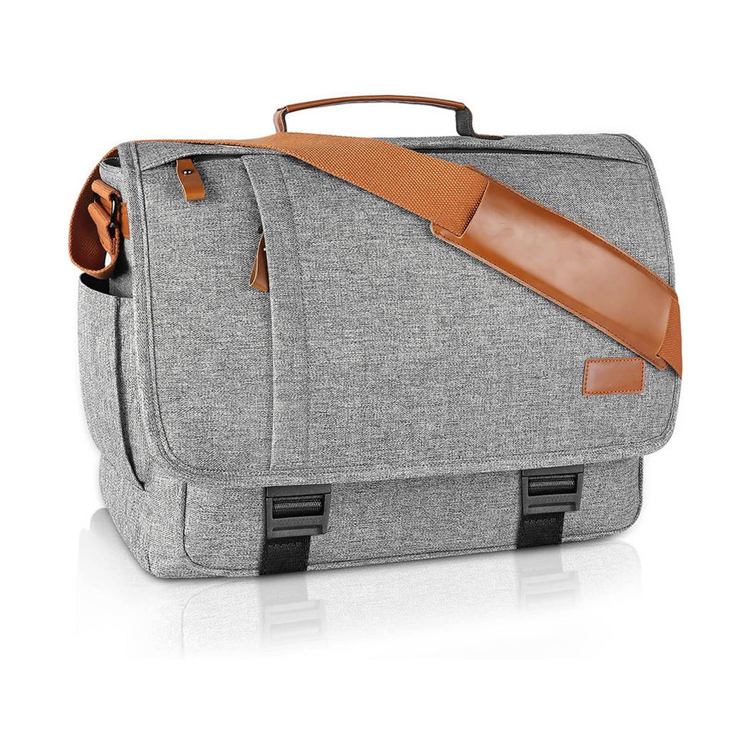 15 Inch Waterproof Crossbody Flap Laptop Bag 5