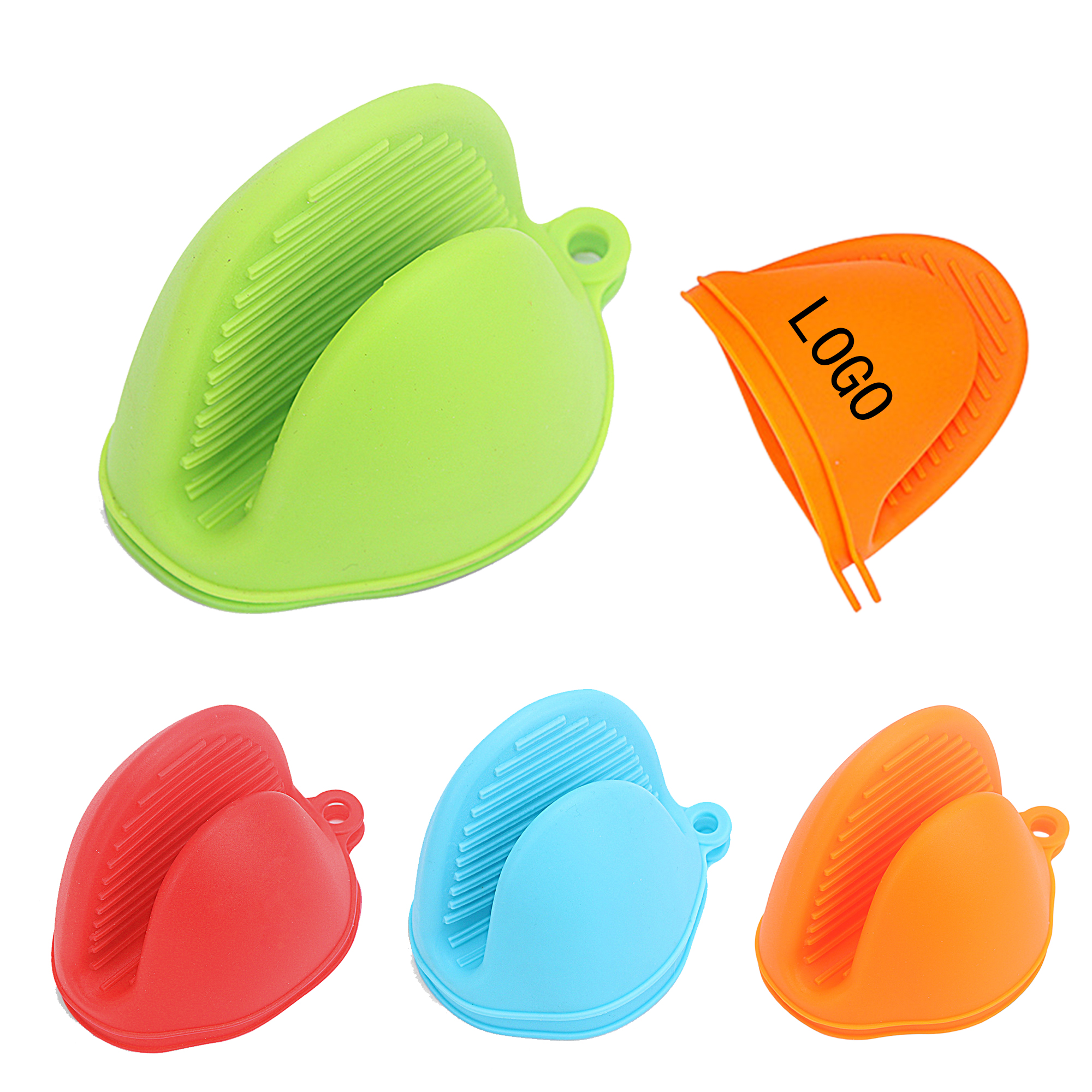 Custom Silicone Cooking Pinch Grips Oven Gloves 2