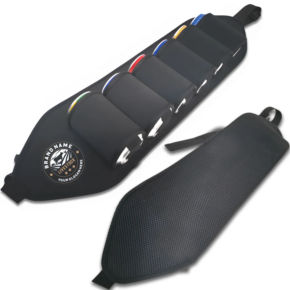 Adjustable 6-Pack Beer Belt Holder for Men and Women 2
