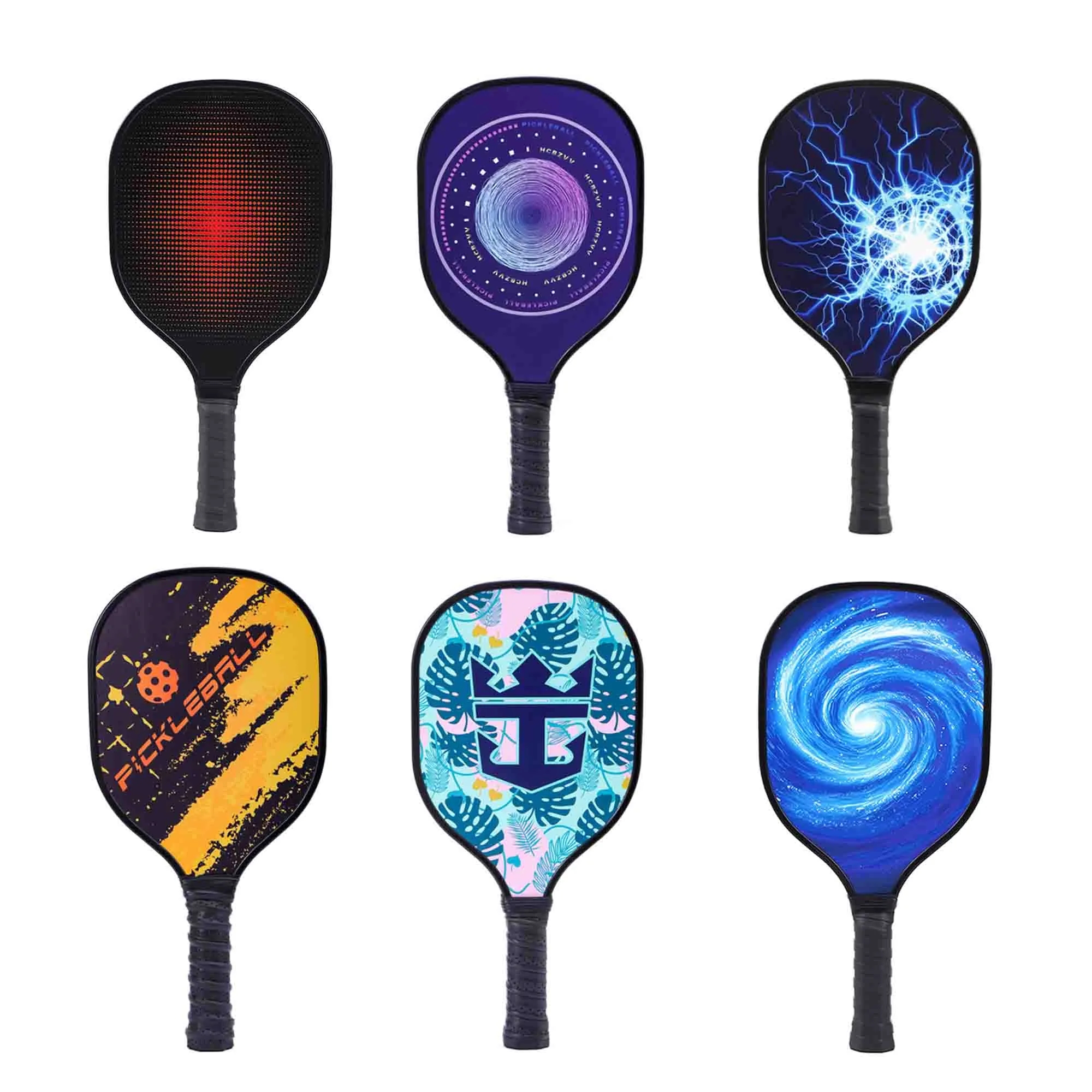 Fiberglass Pickleball Rackets Paddles -Single 5