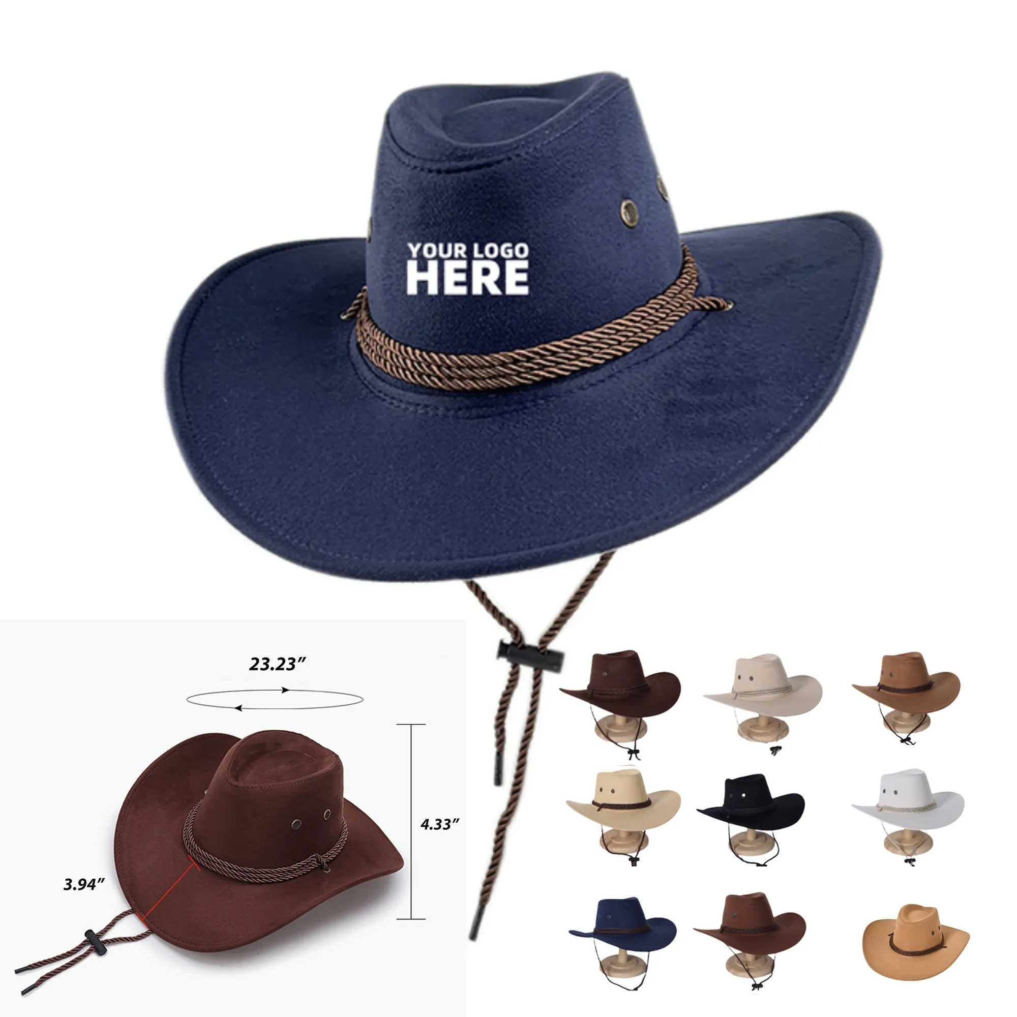 Suede Cowboy Hat 5