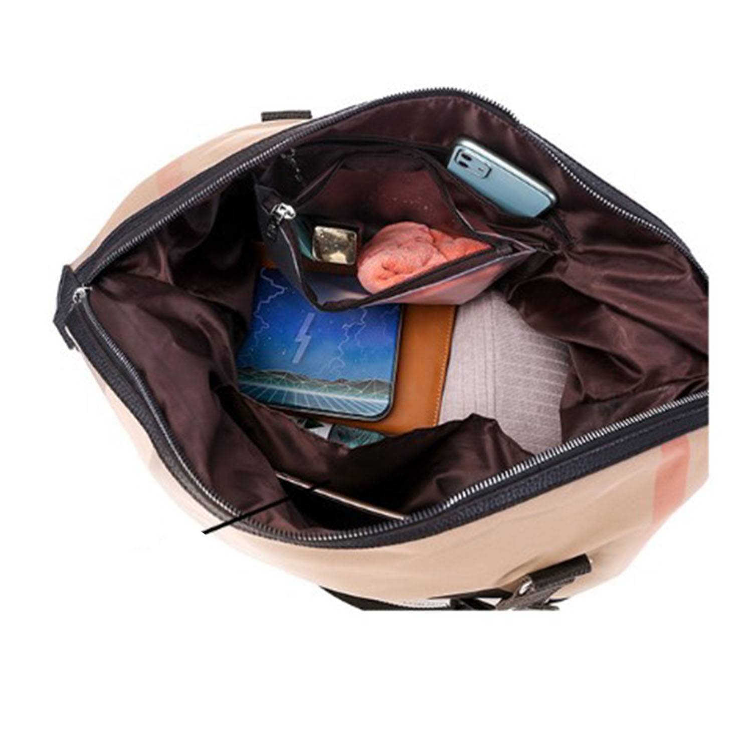 Nylon travel duffel bag 4
