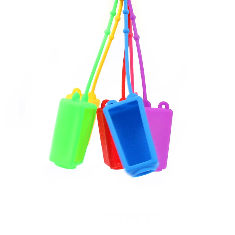 Travel 30ML Silicone Hand Sanitizer Bottle Holder Sleeve 4