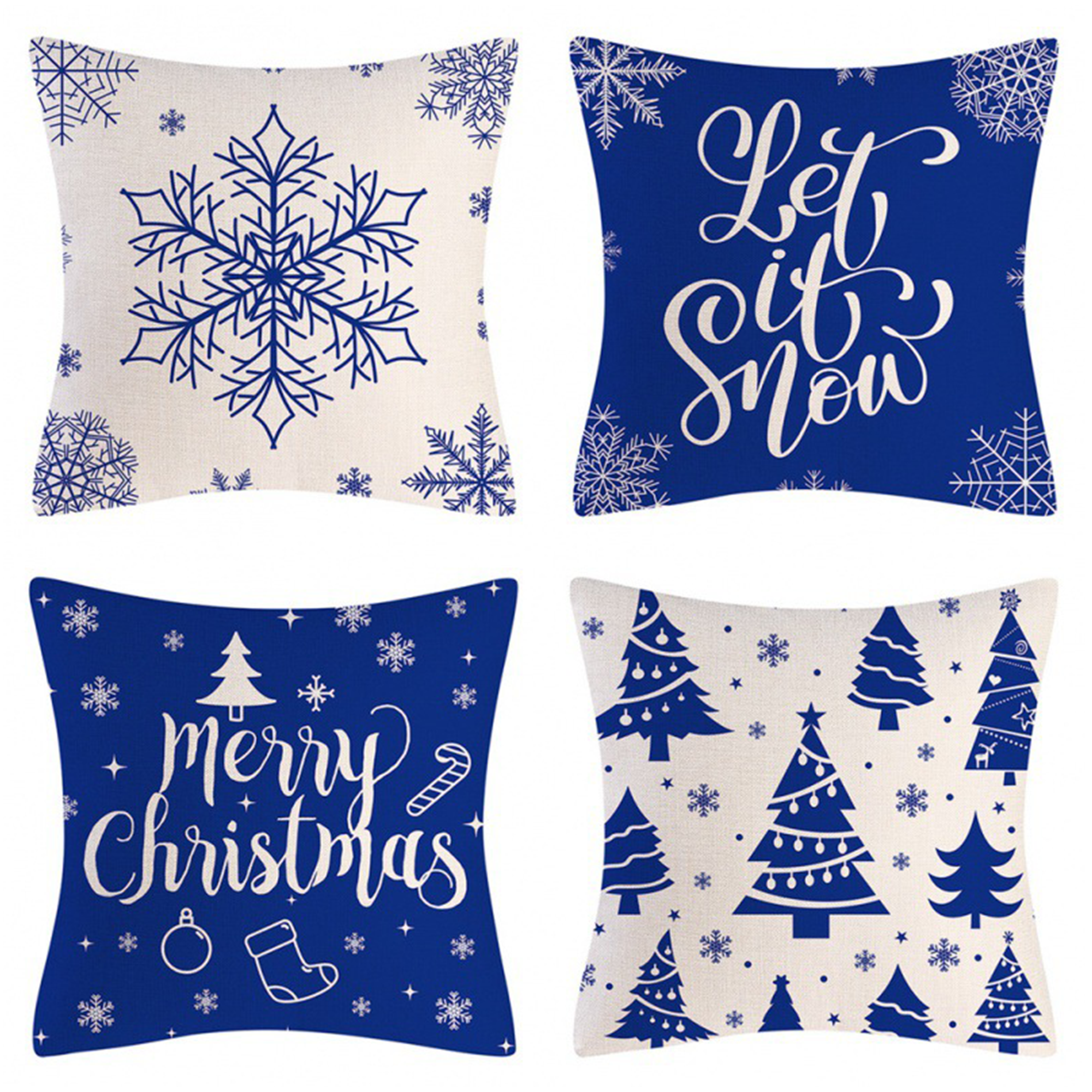 MOQ50 Christmas Decorative Pillow Cover 5