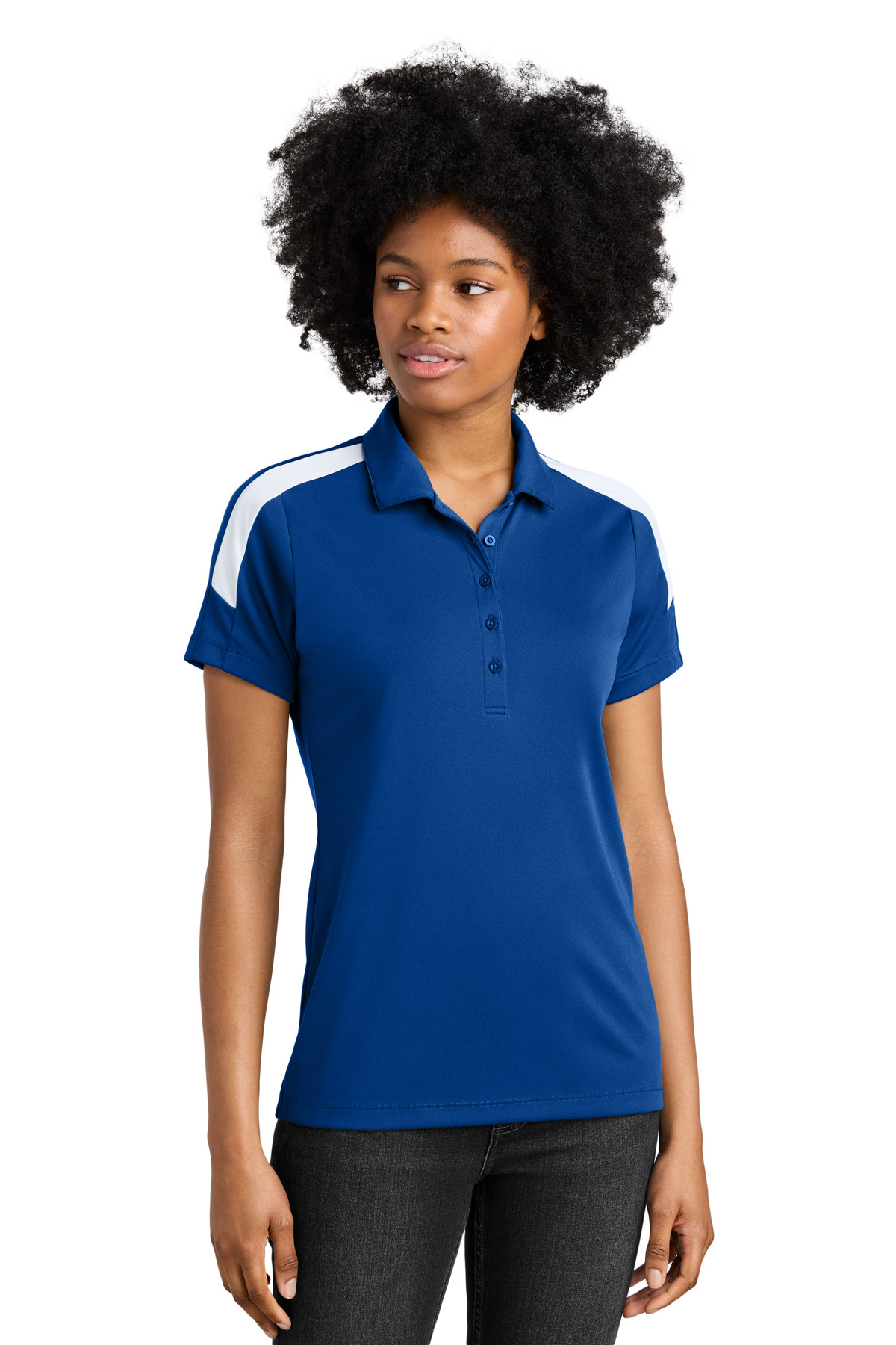 Sport-Tek Women's Competitor United Polo LST104 8