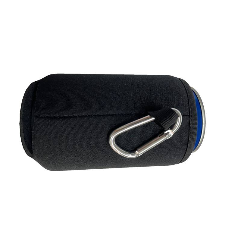 Neoprene Can Cooler W/ Carabiner Clip 8